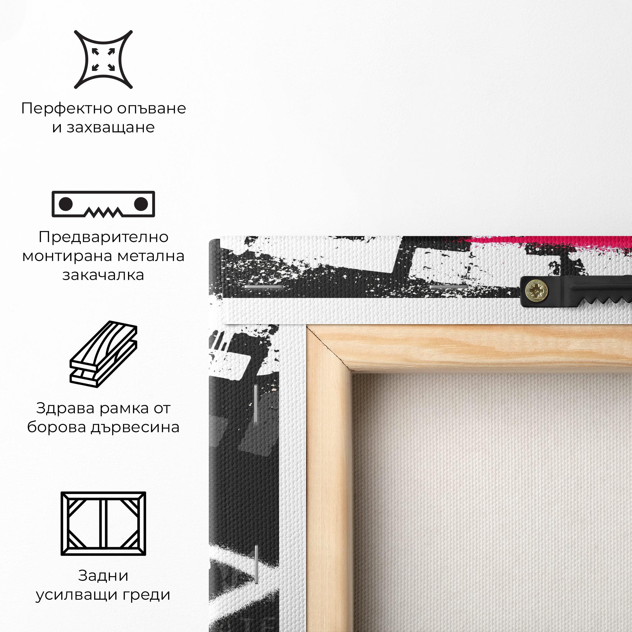 Картина на платно Skater Spray mockup 5