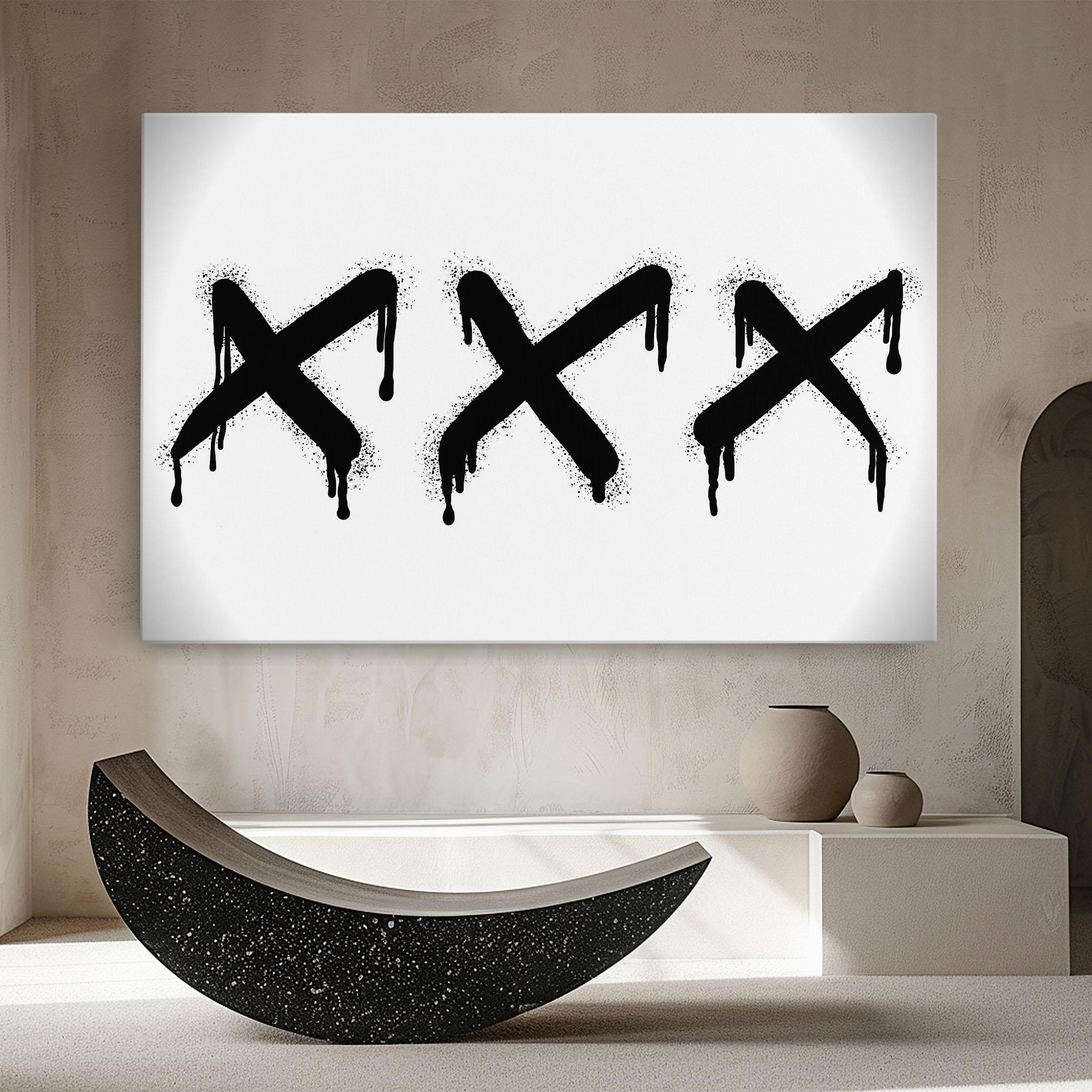 Картина на платно Grafiti X Spray mockup 8