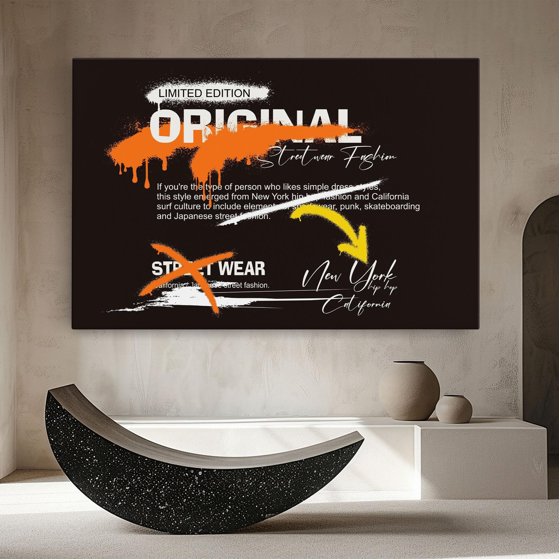 Картина на платно Original Style Graffiti mockup 8