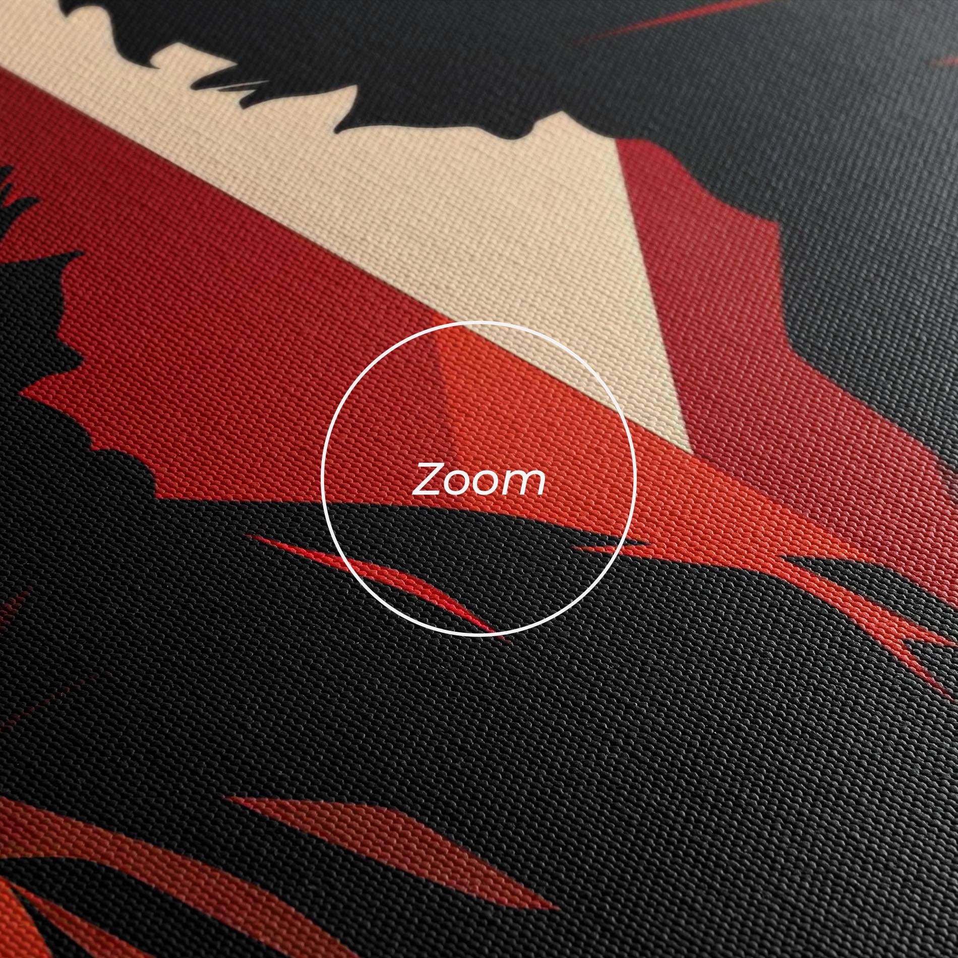 Картина на платно Pop Outfit Lady mockup 3