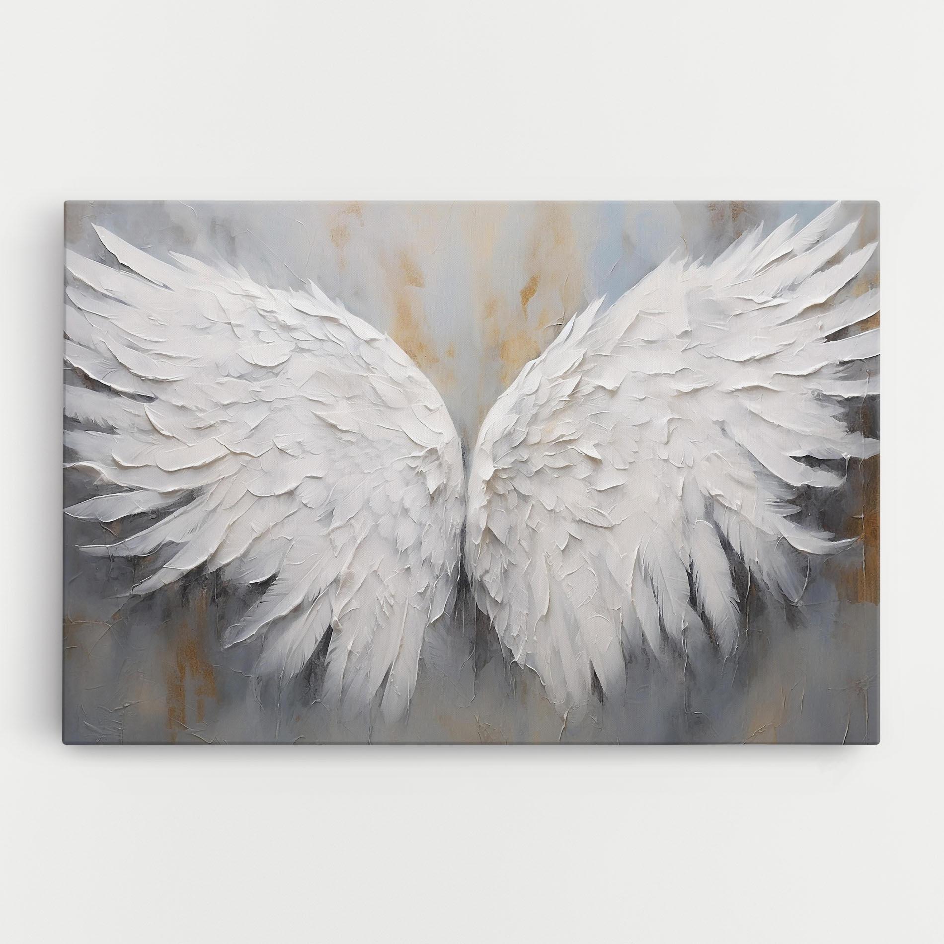 Картина на платно Pretty Angel Wings mockup 0