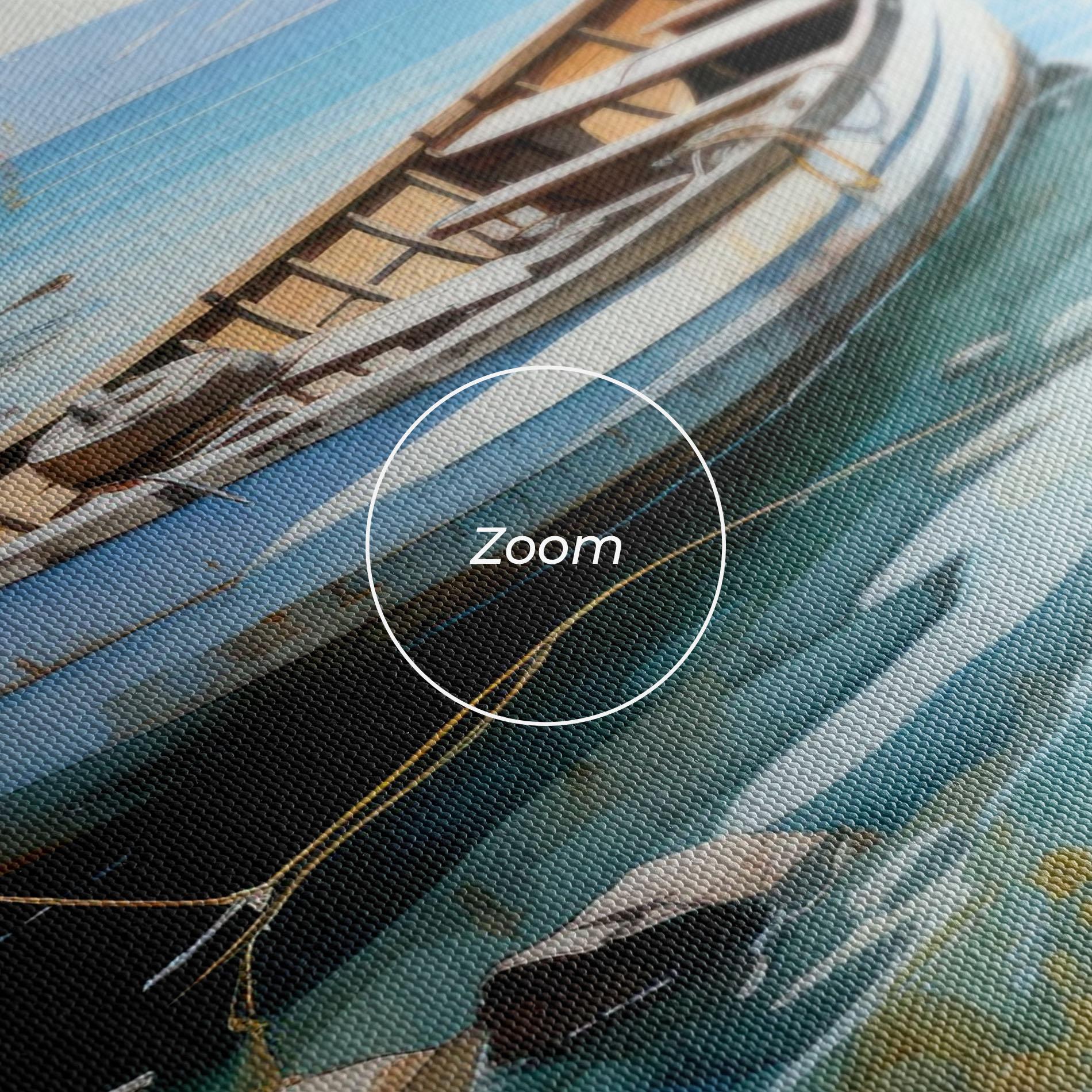 Картина на платно Sailing Boat mockup 3