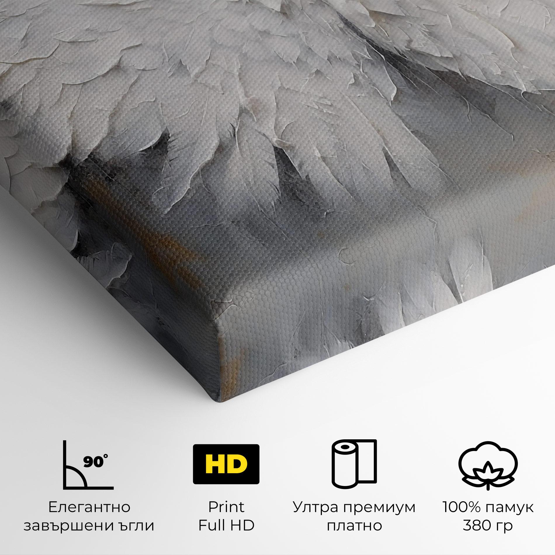 Картина на платно Pretty Angel Wings mockup 4