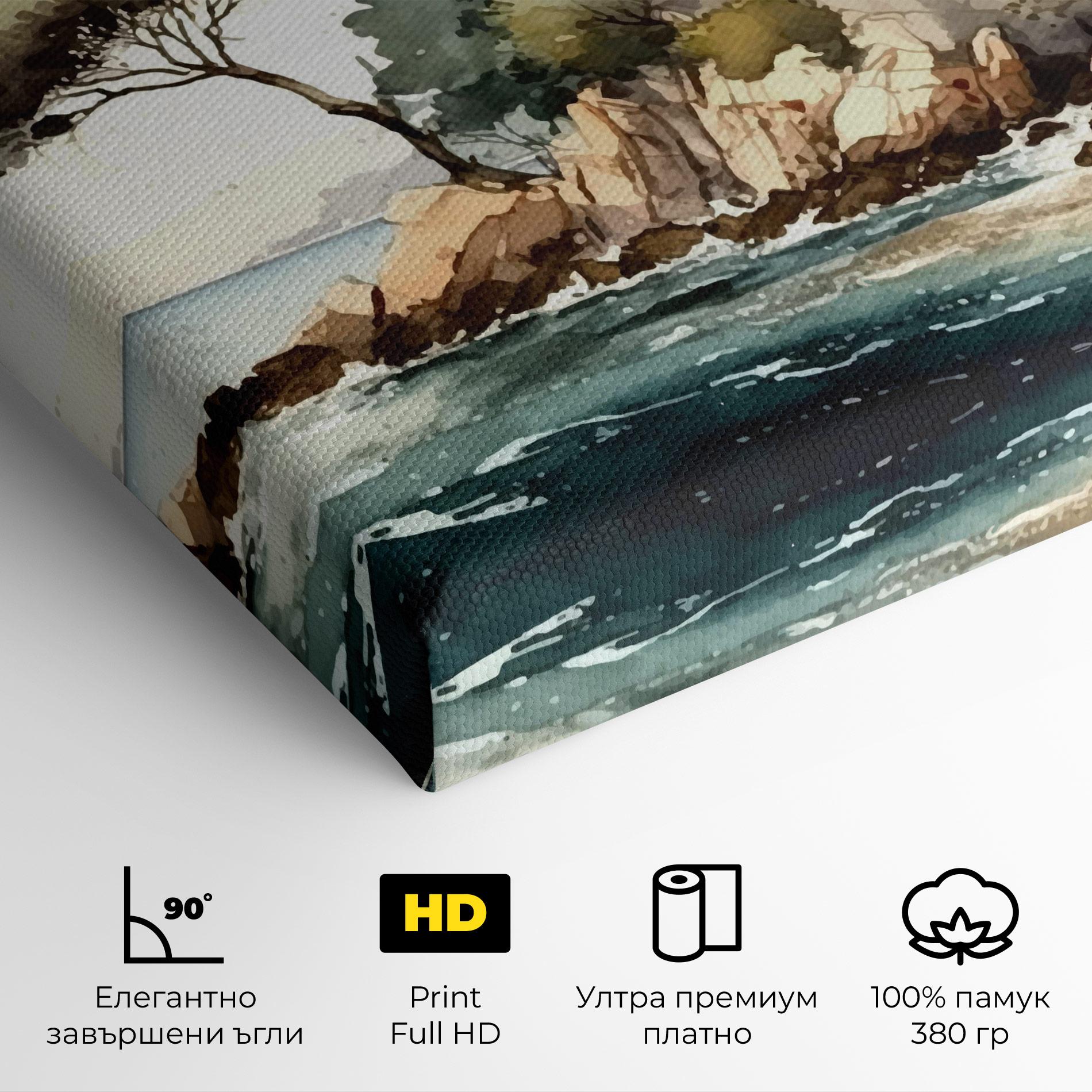 Картина на платно Stunning Painting mockup 4
