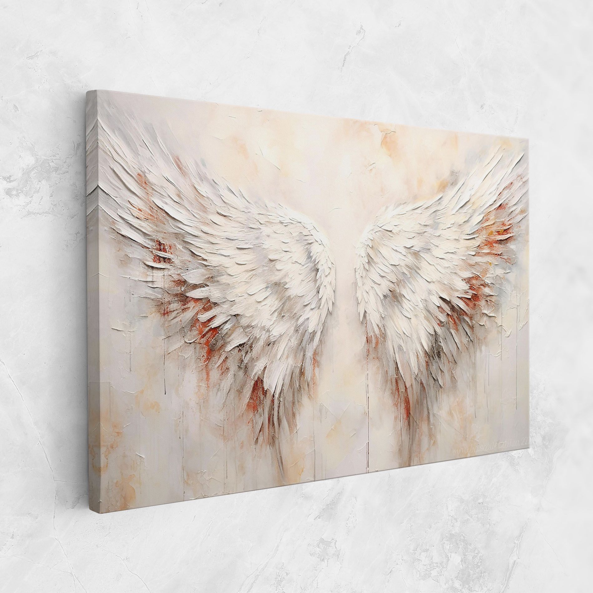White Bloody Wings mockup 1