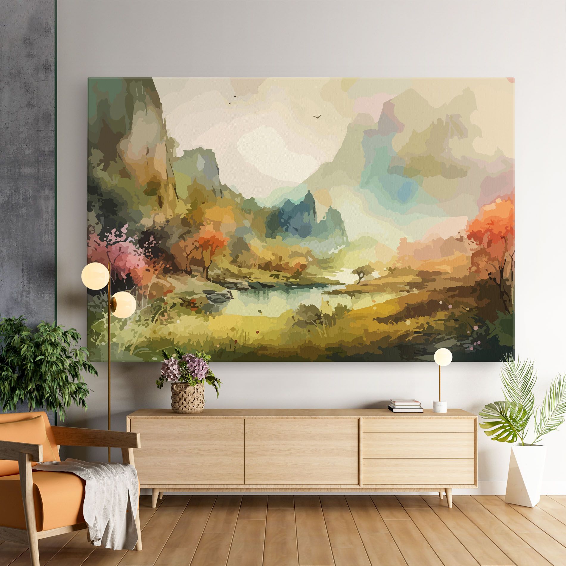 Nature Painting mockup 9