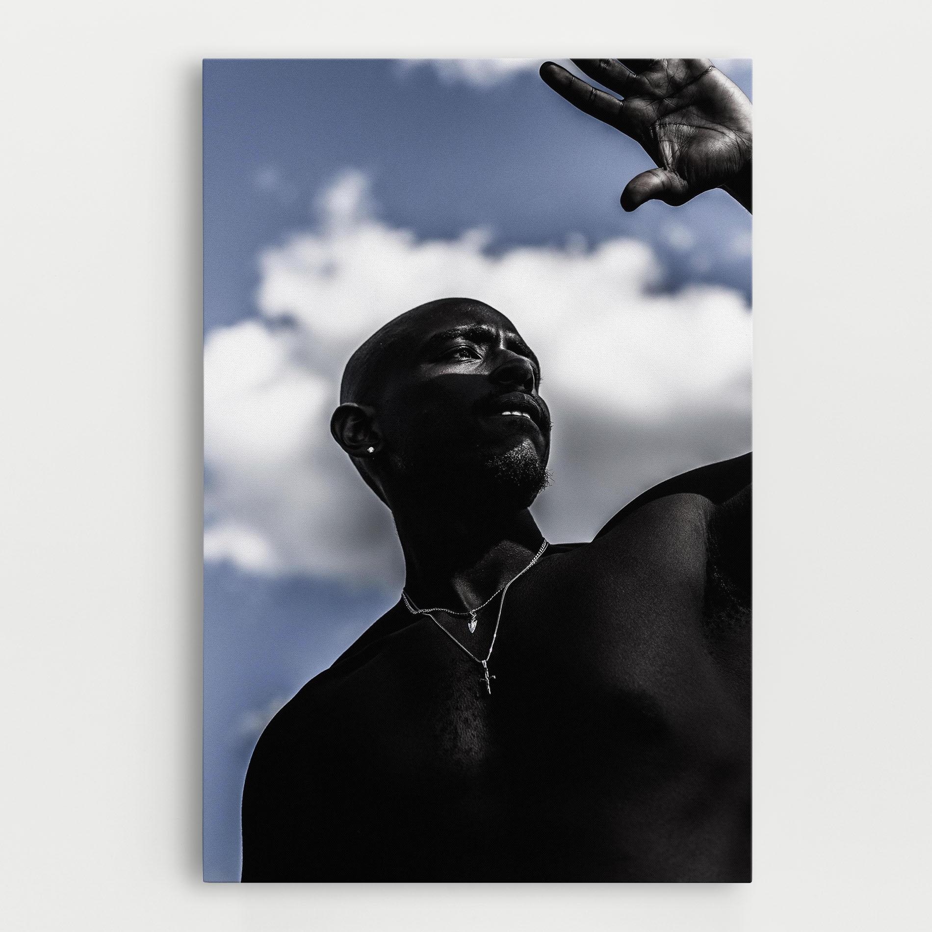 Картина на платно African Blue Sky mockup 0