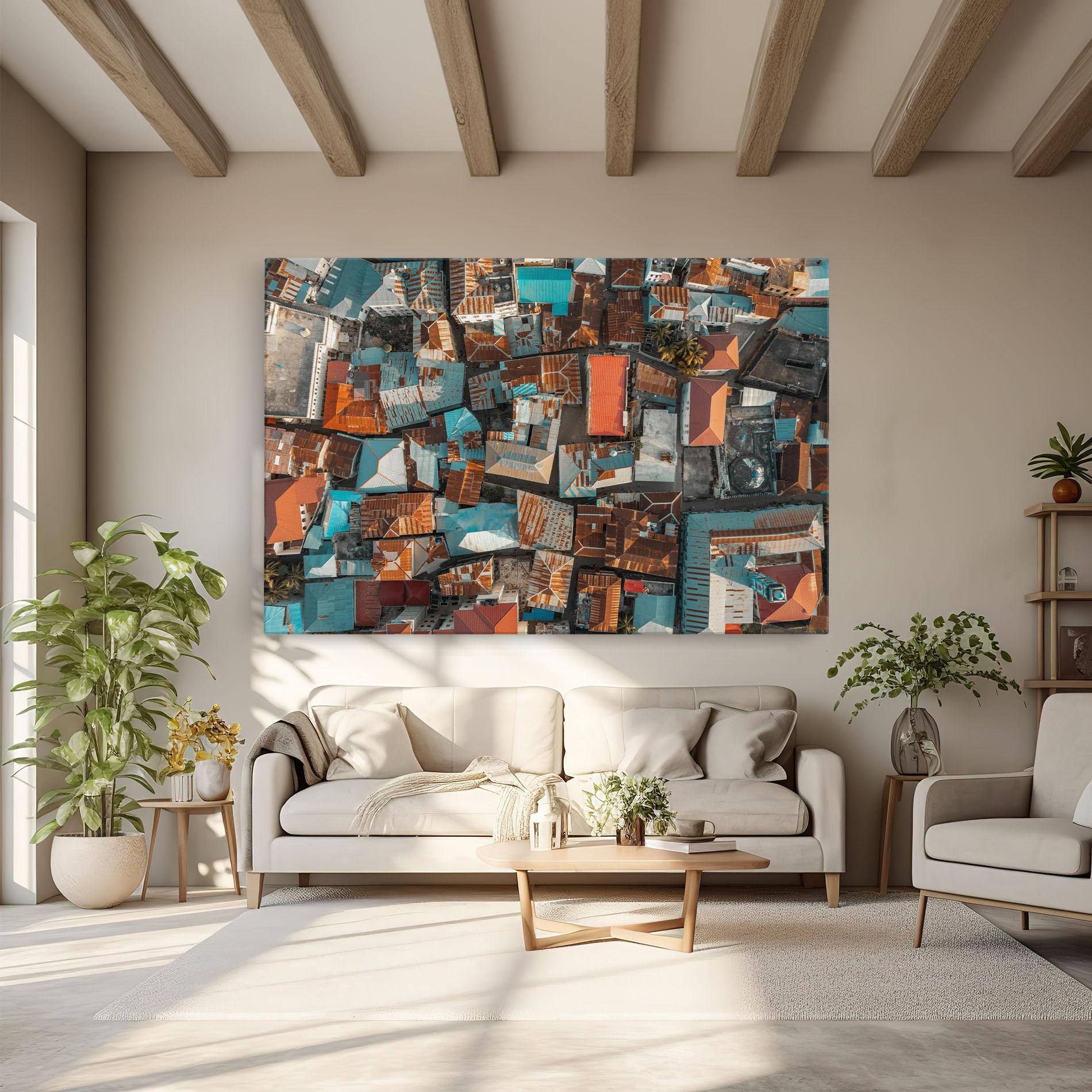 Картина на платно Island Tanzania mockup 6