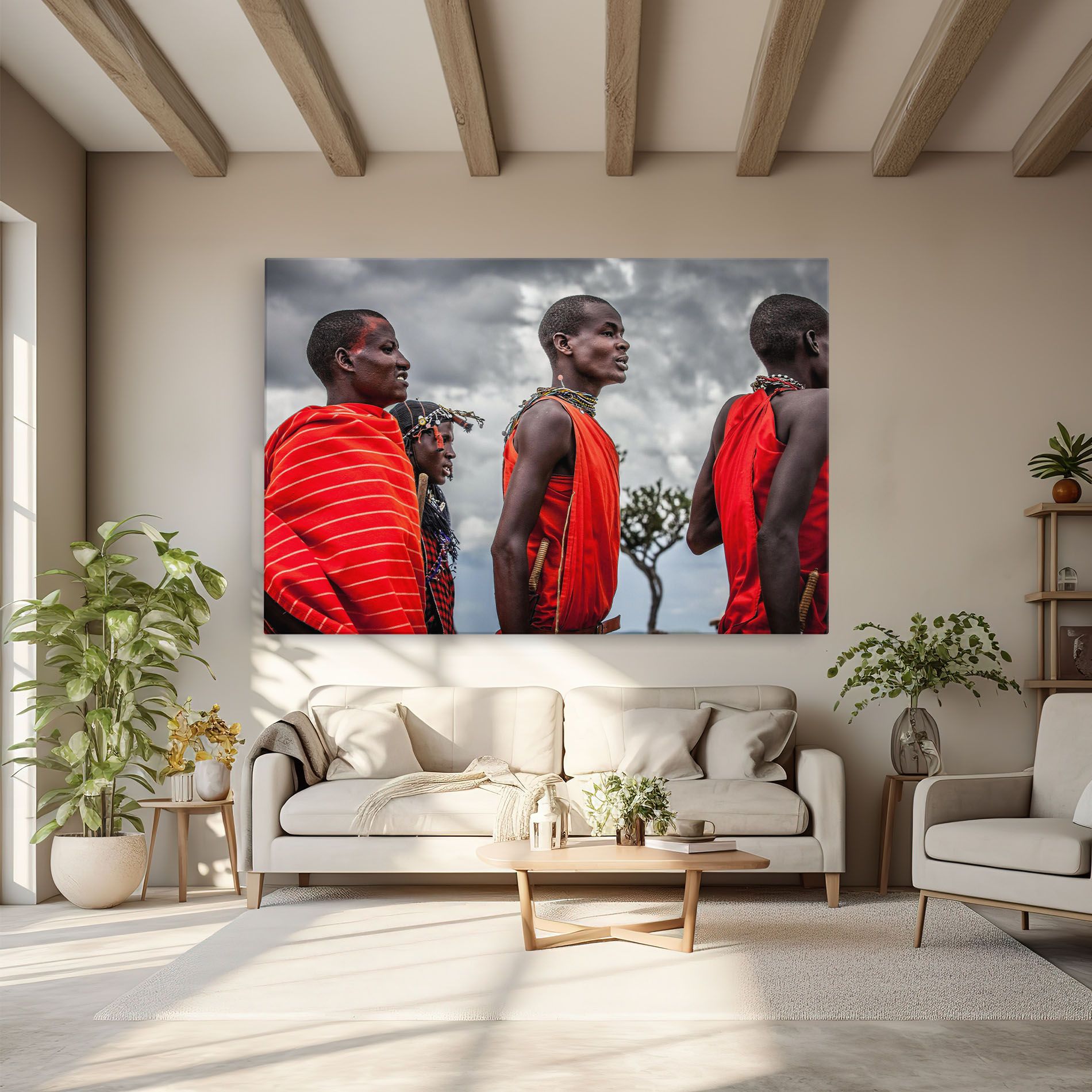 Red African Clothes mockup 6