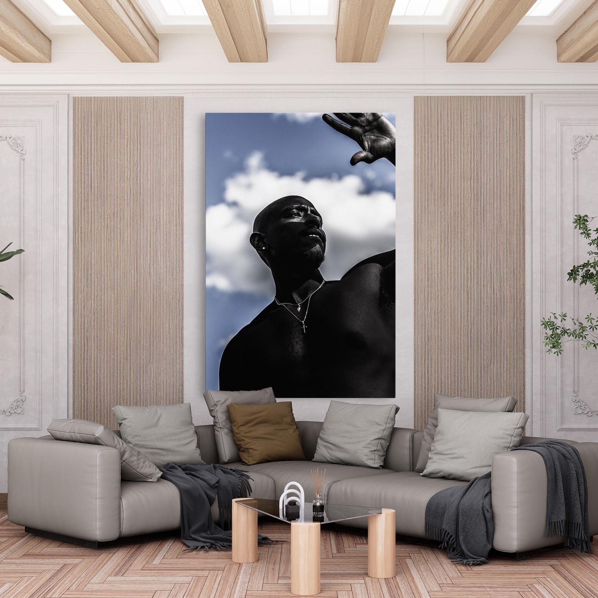 Картина на платно African Blue Sky mockup 6