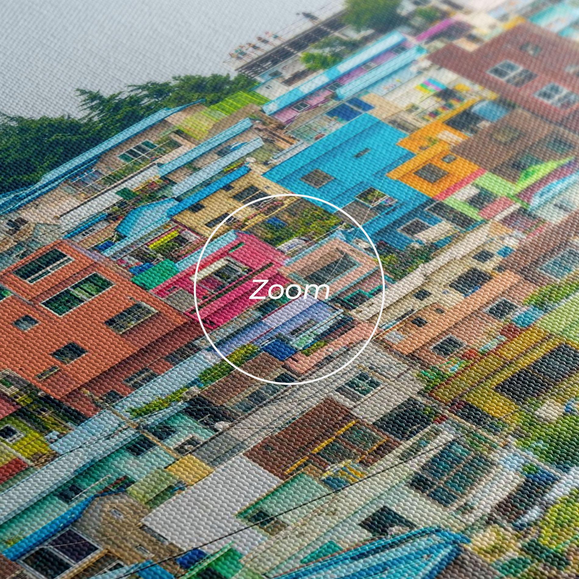 Картина на платно Gamcheon Culture mockup 3