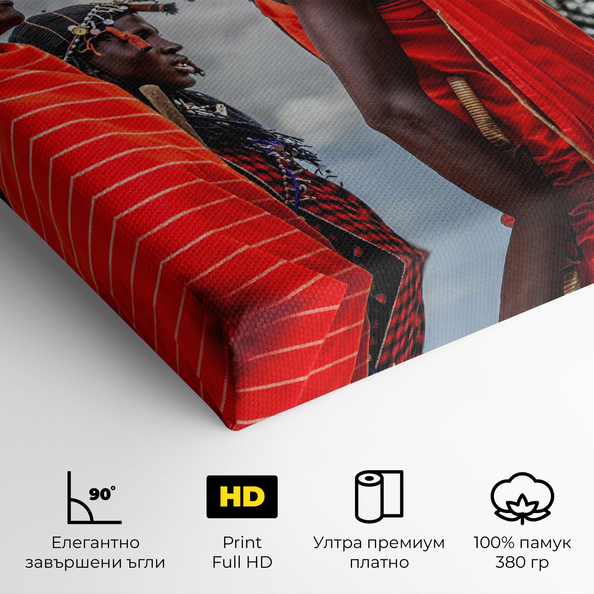 Red African Clothes mockup 4