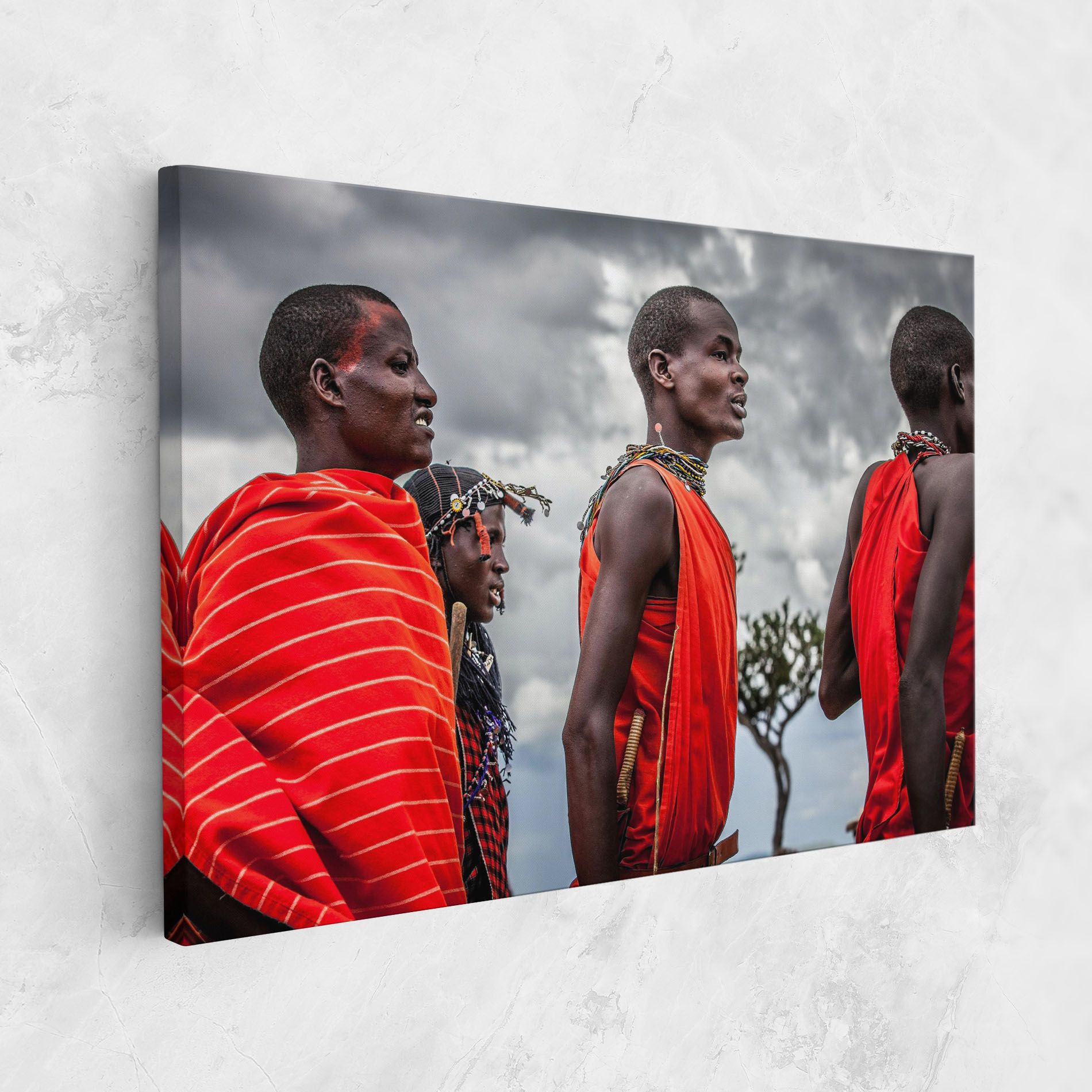 Red African Clothes mockup 1