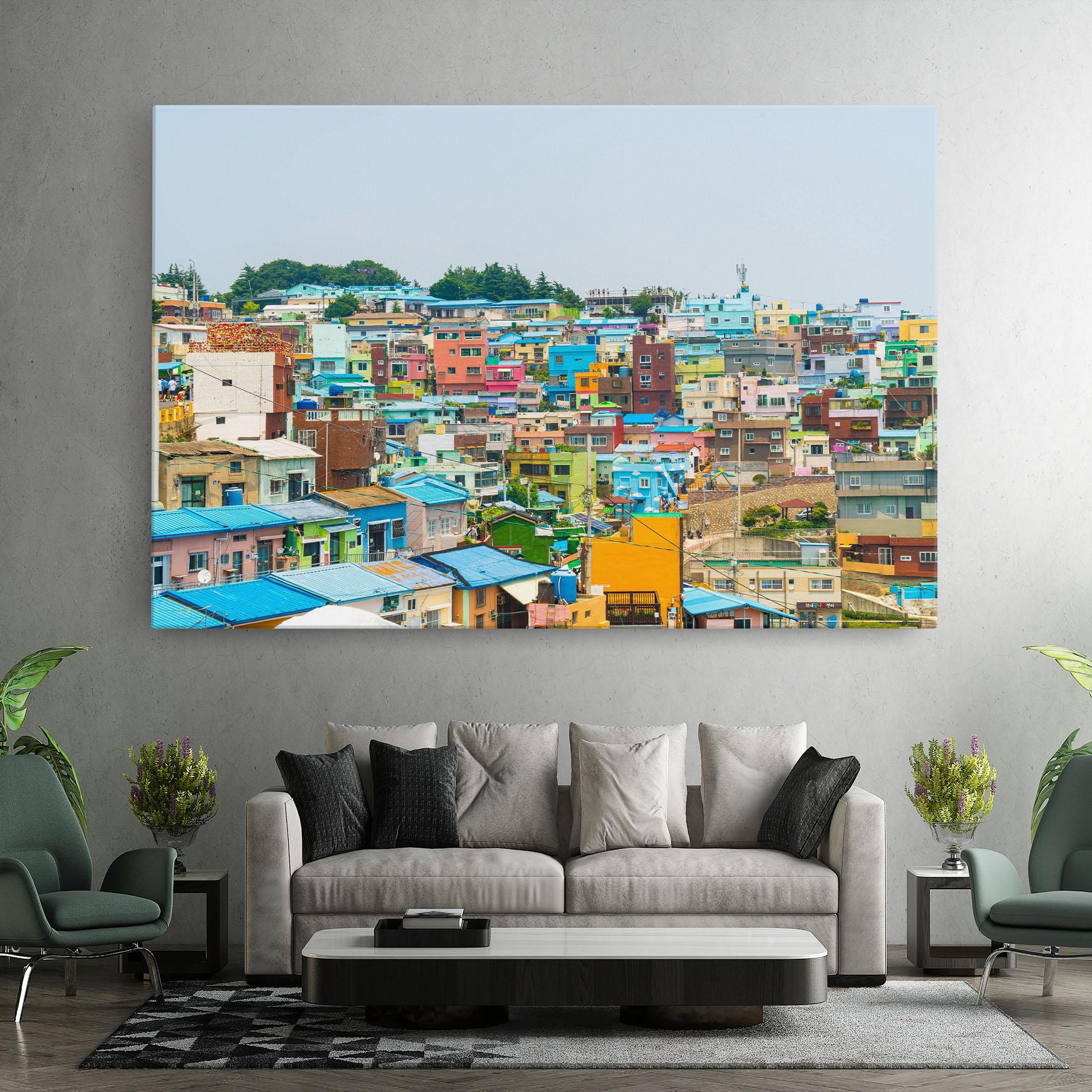 Картина на платно Gamcheon Culture mockup 7