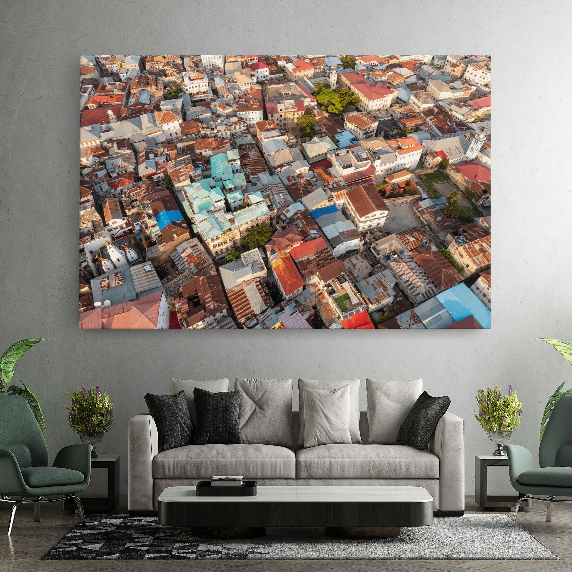 Island Tanzania Buildings mockup 7