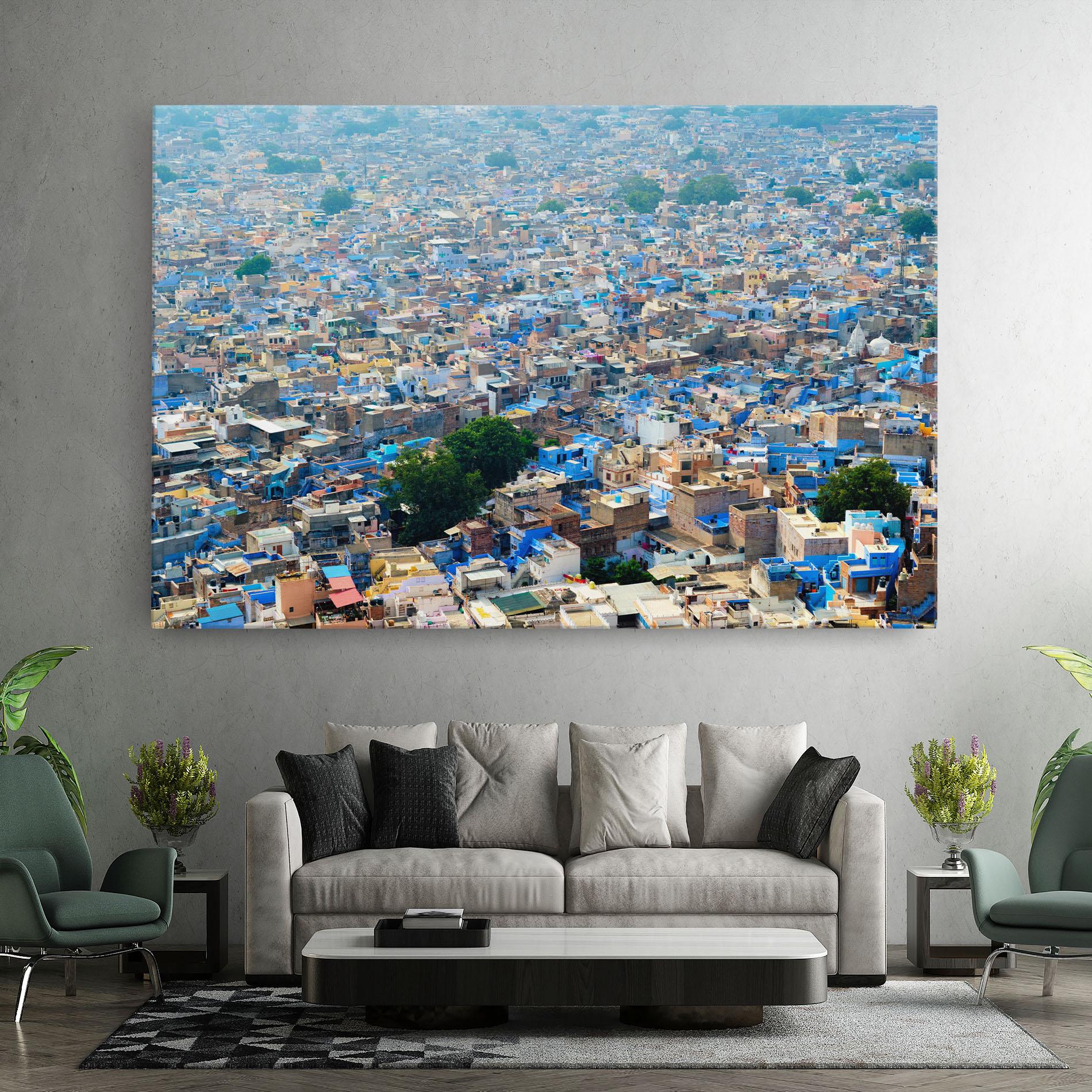 Картина на платно Rajasthan India Buildings mockup 7