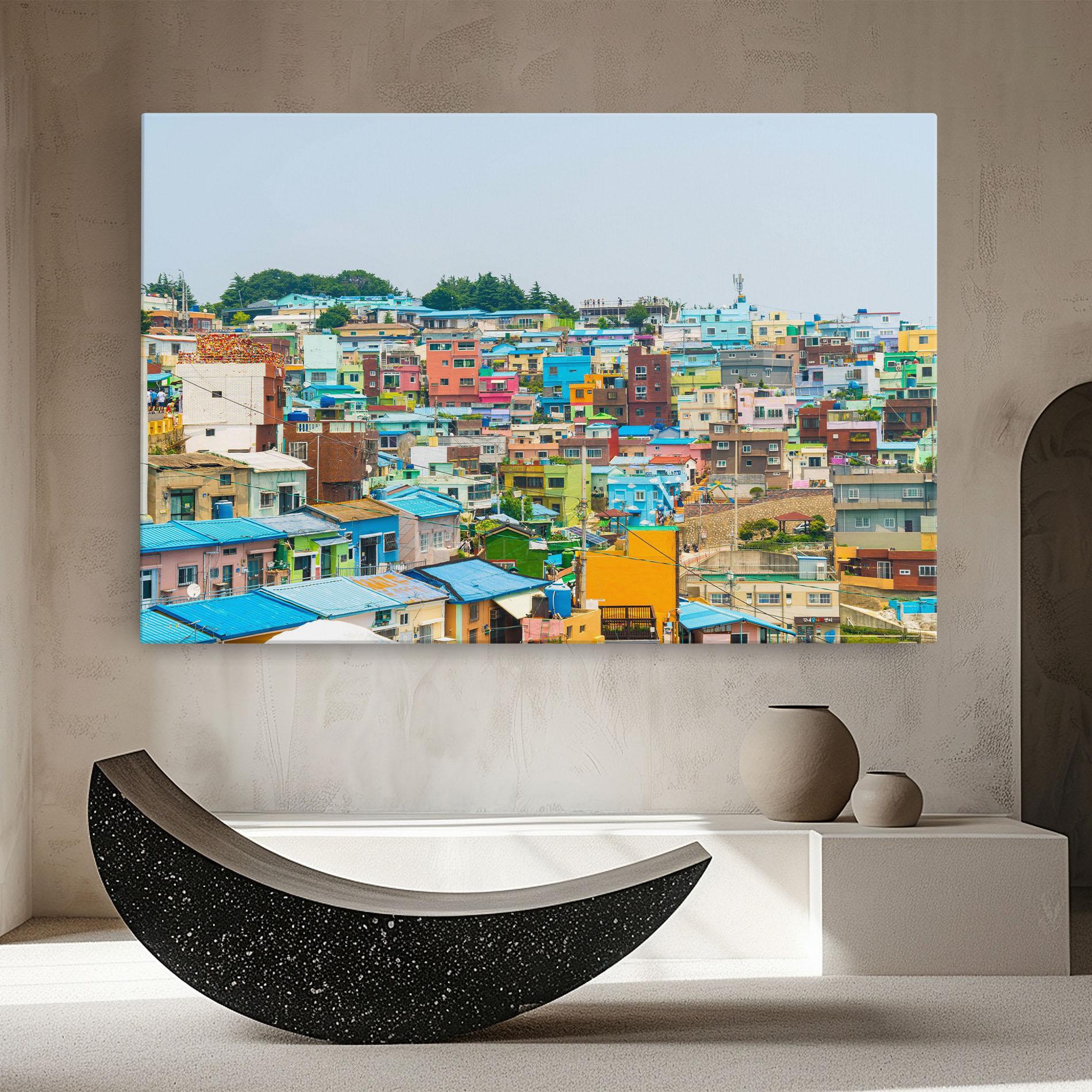 Картина на платно Gamcheon Culture mockup 8