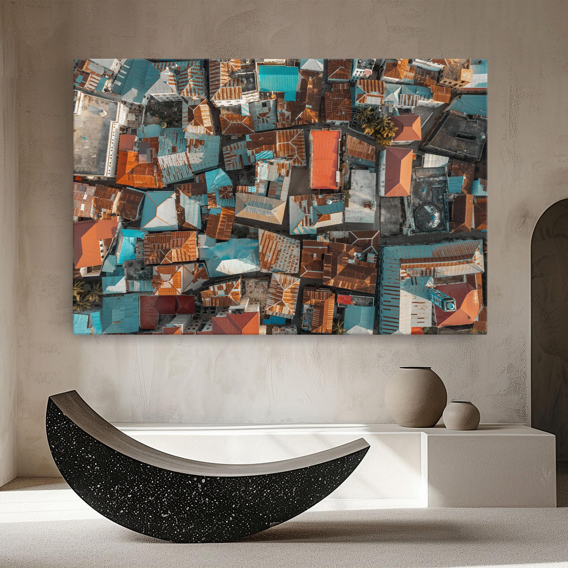 Картина на платно Island Tanzania mockup 8