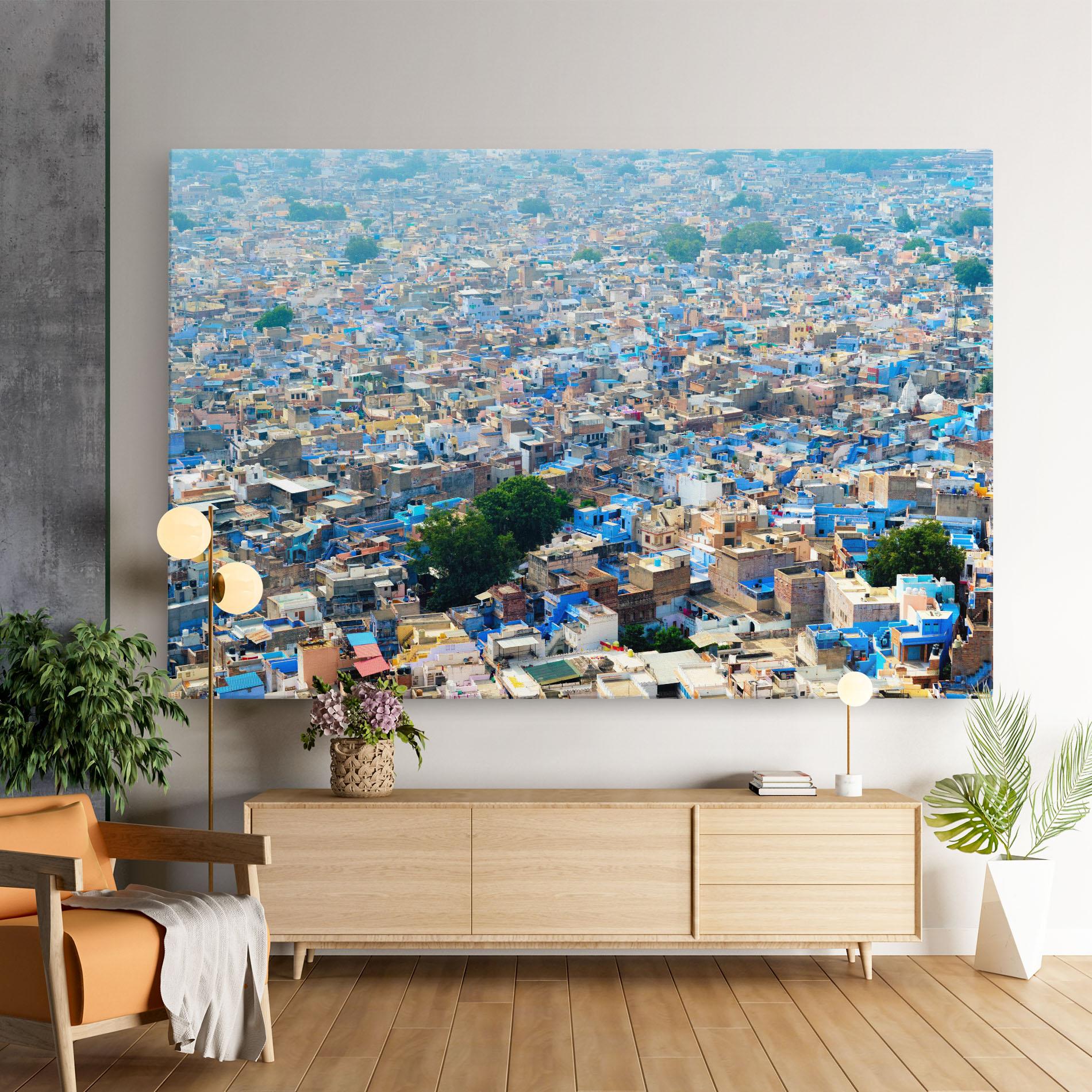 Картина на платно Rajasthan India Buildings mockup 9