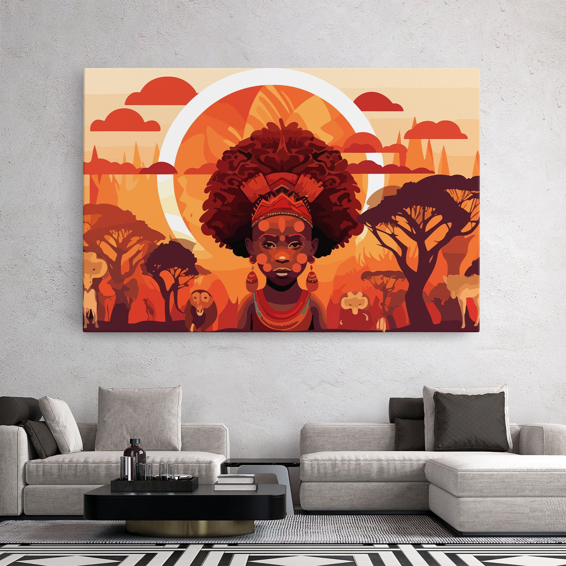 African Chid mockup 2