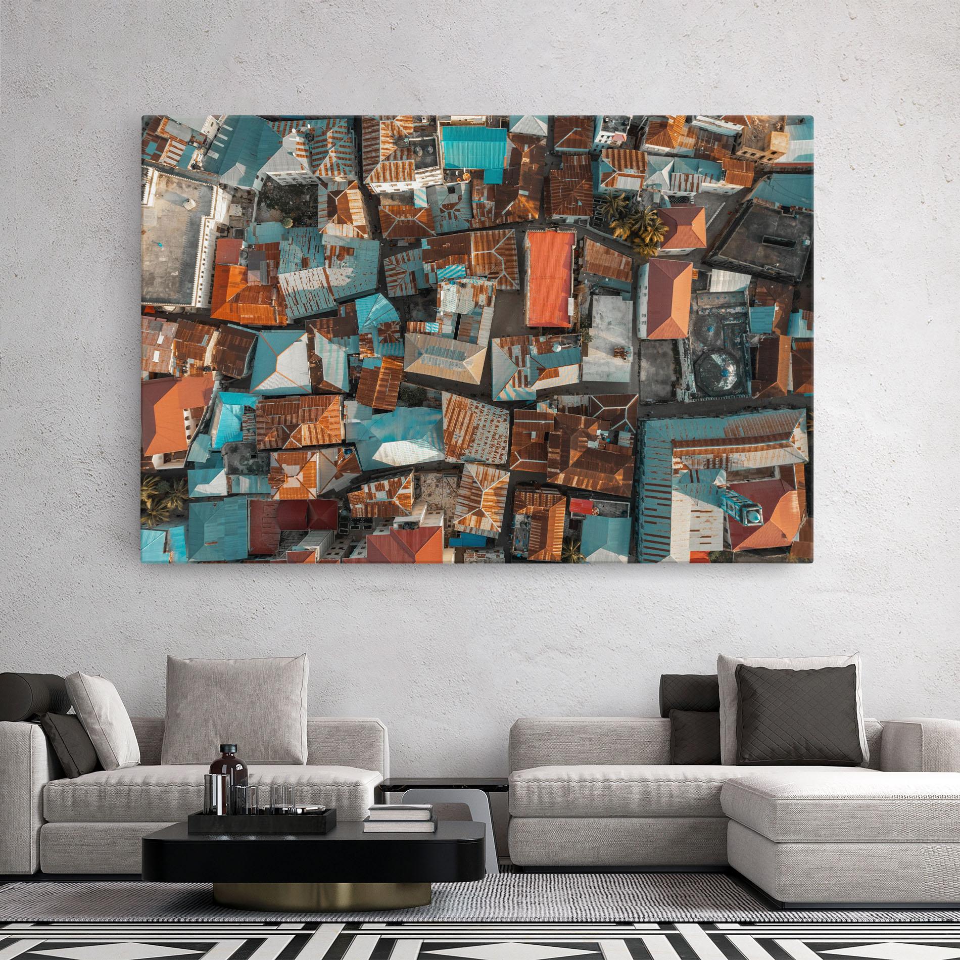 Картина на платно Island Tanzania mockup 2