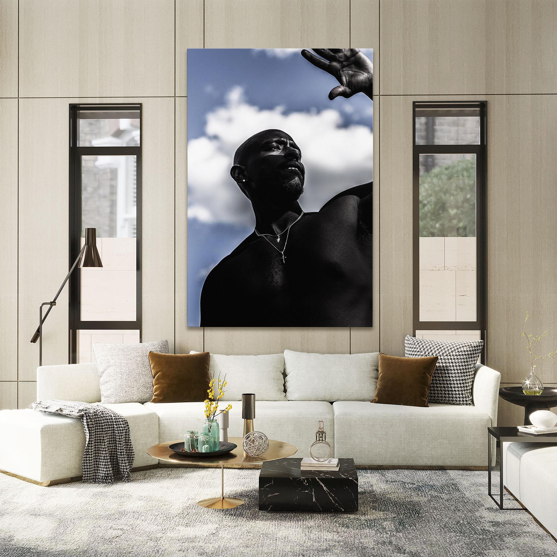 Картина на платно African Blue Sky mockup 2