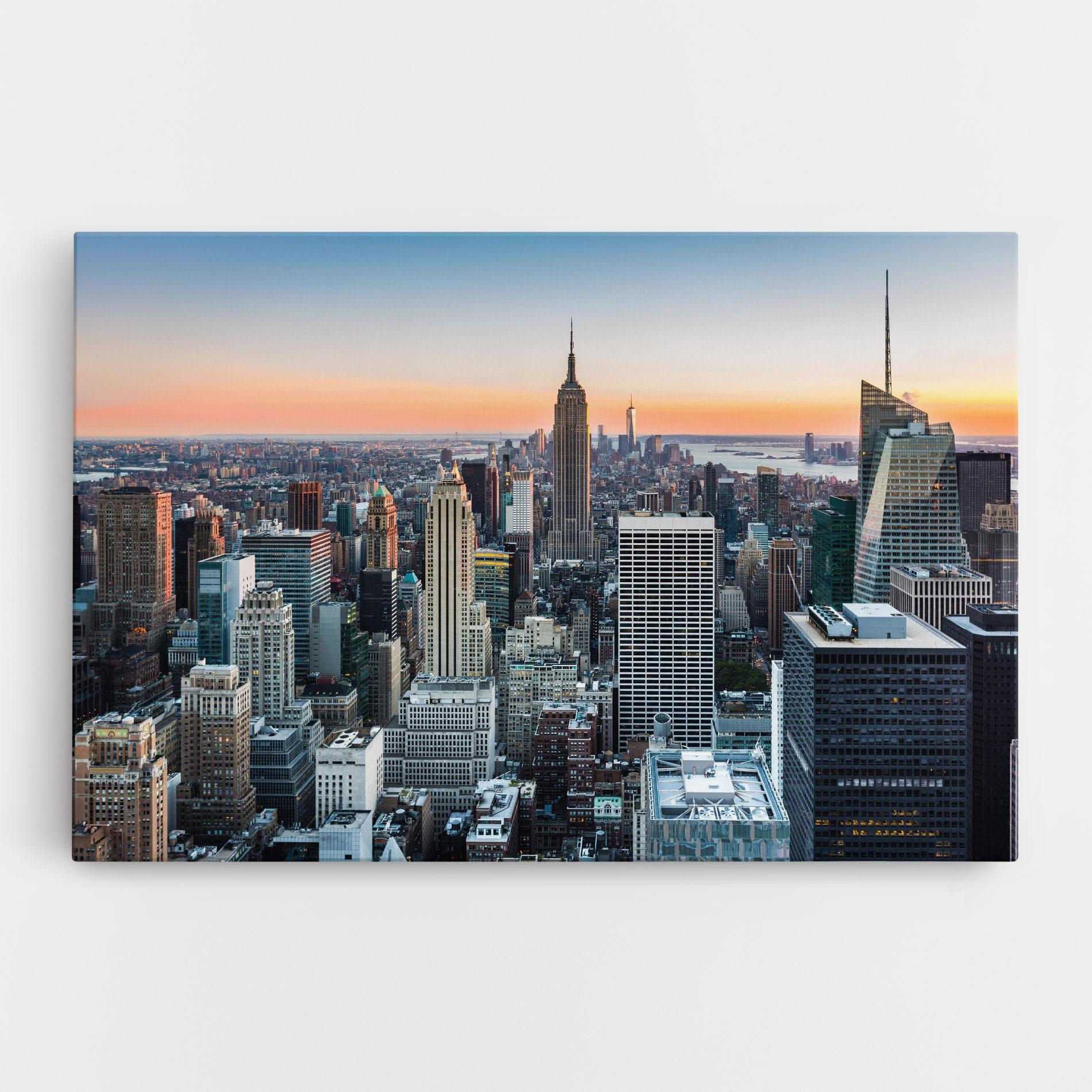 Картина на платно New York Skyline mockup 0
