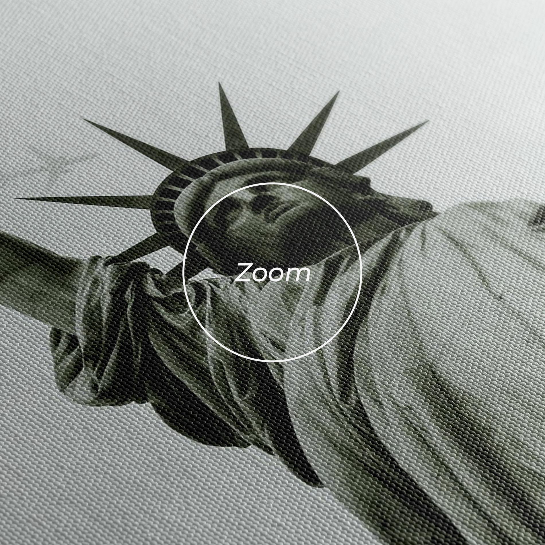 Картина на платно Liberty Statue Day mockup 3