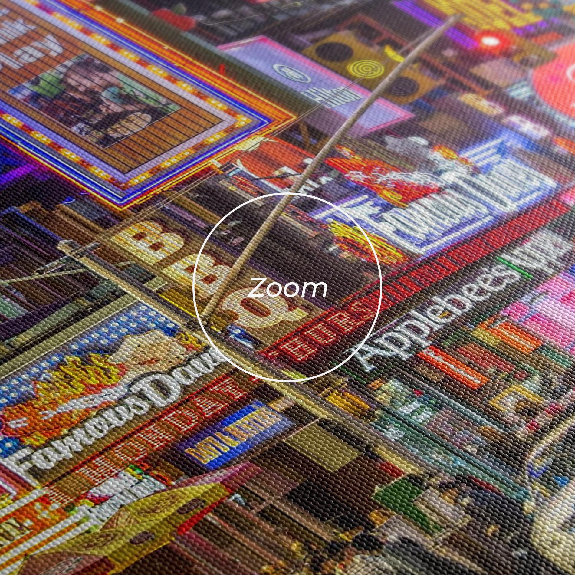 Картина на платно New York Lights mockup 3