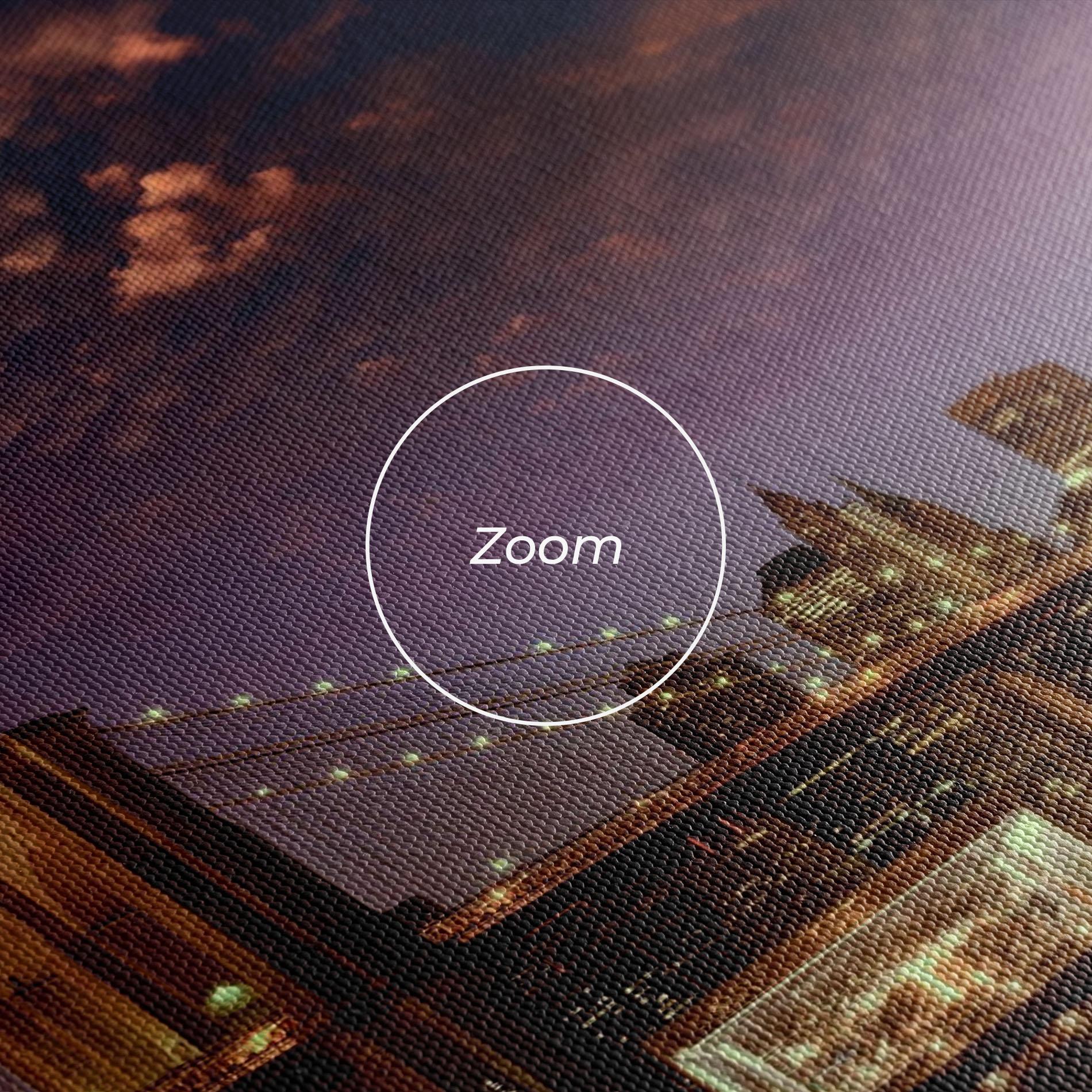 Картина на платно Sunset New York mockup 3