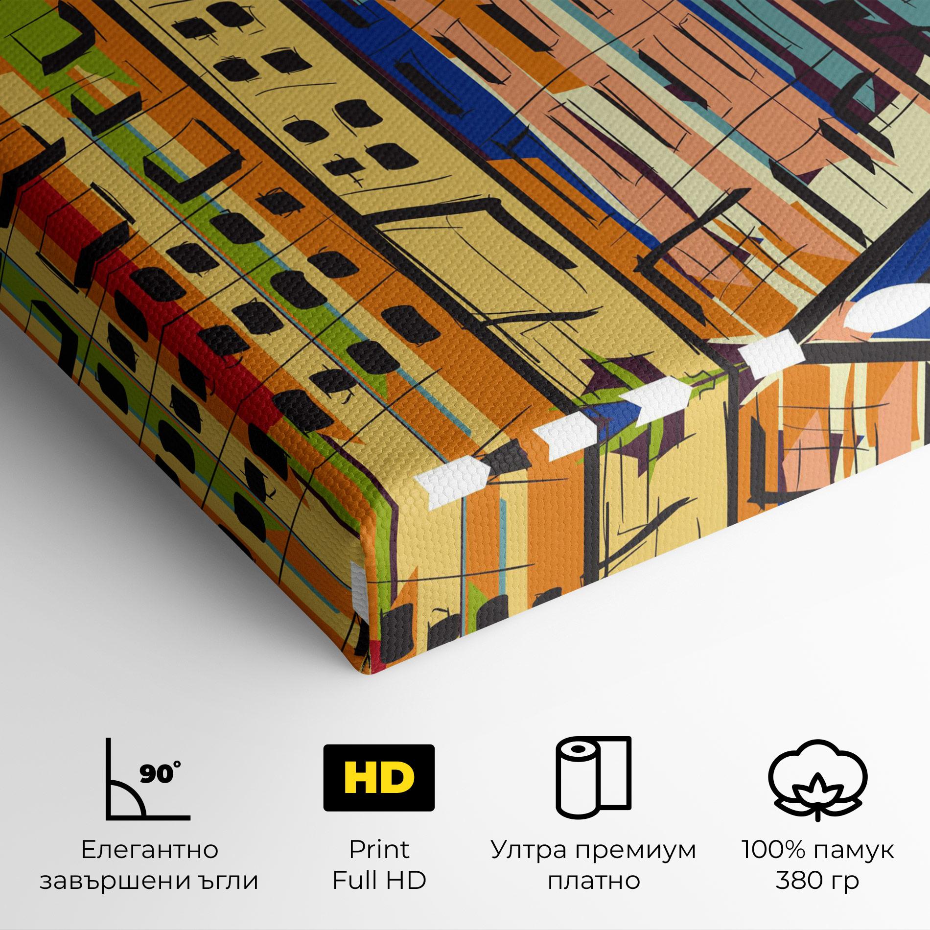 Картина на платно New York City Art mockup 4