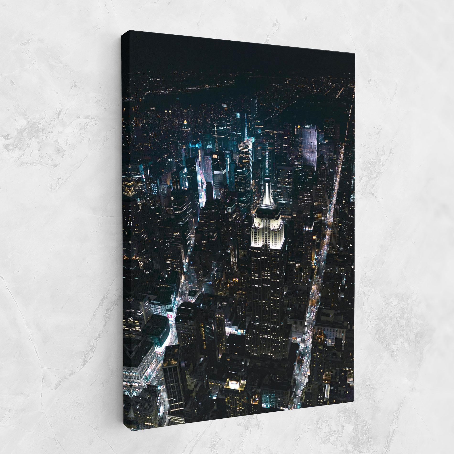 Картина на платно Night Landscape mockup 1