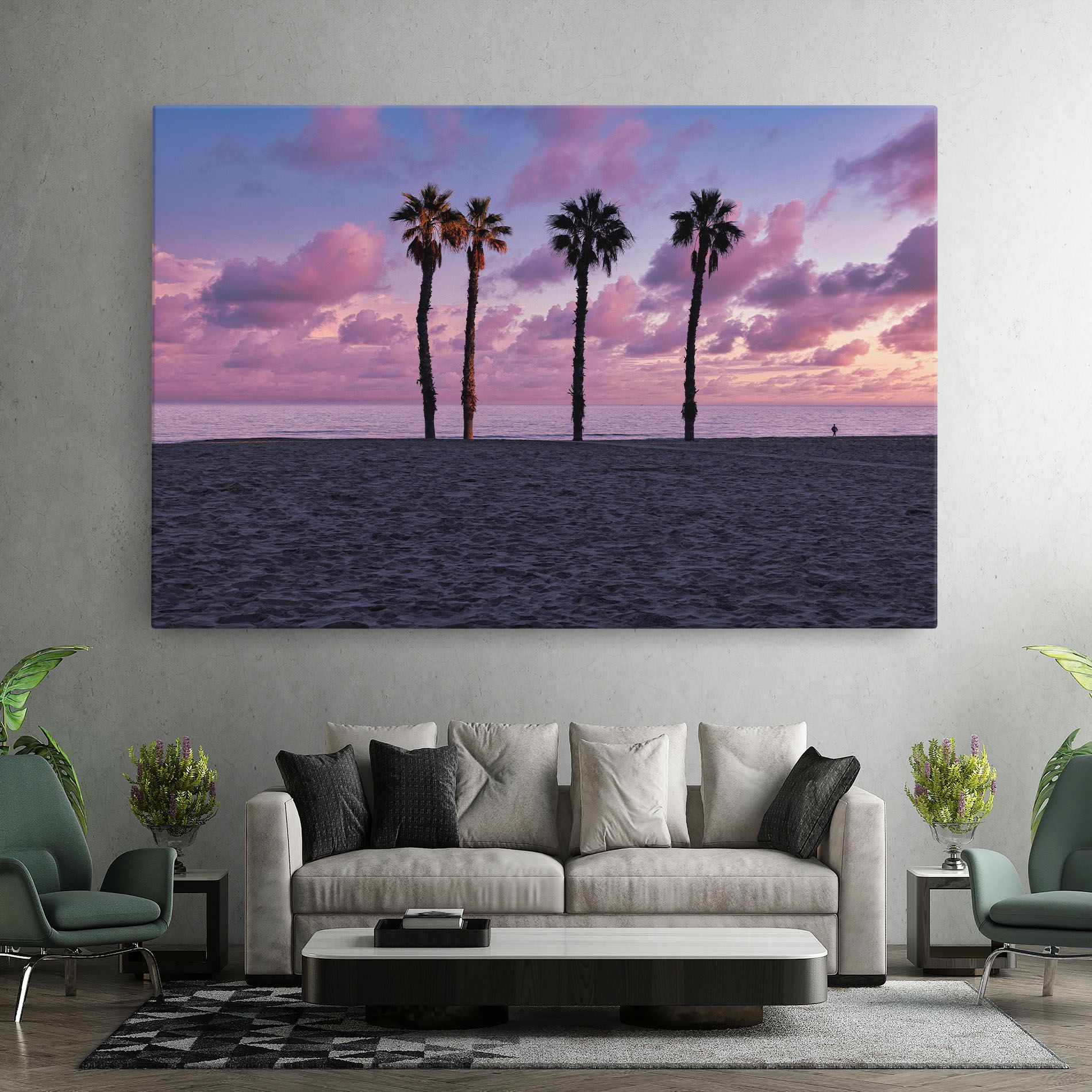 Palm Trees Beach mockup 7