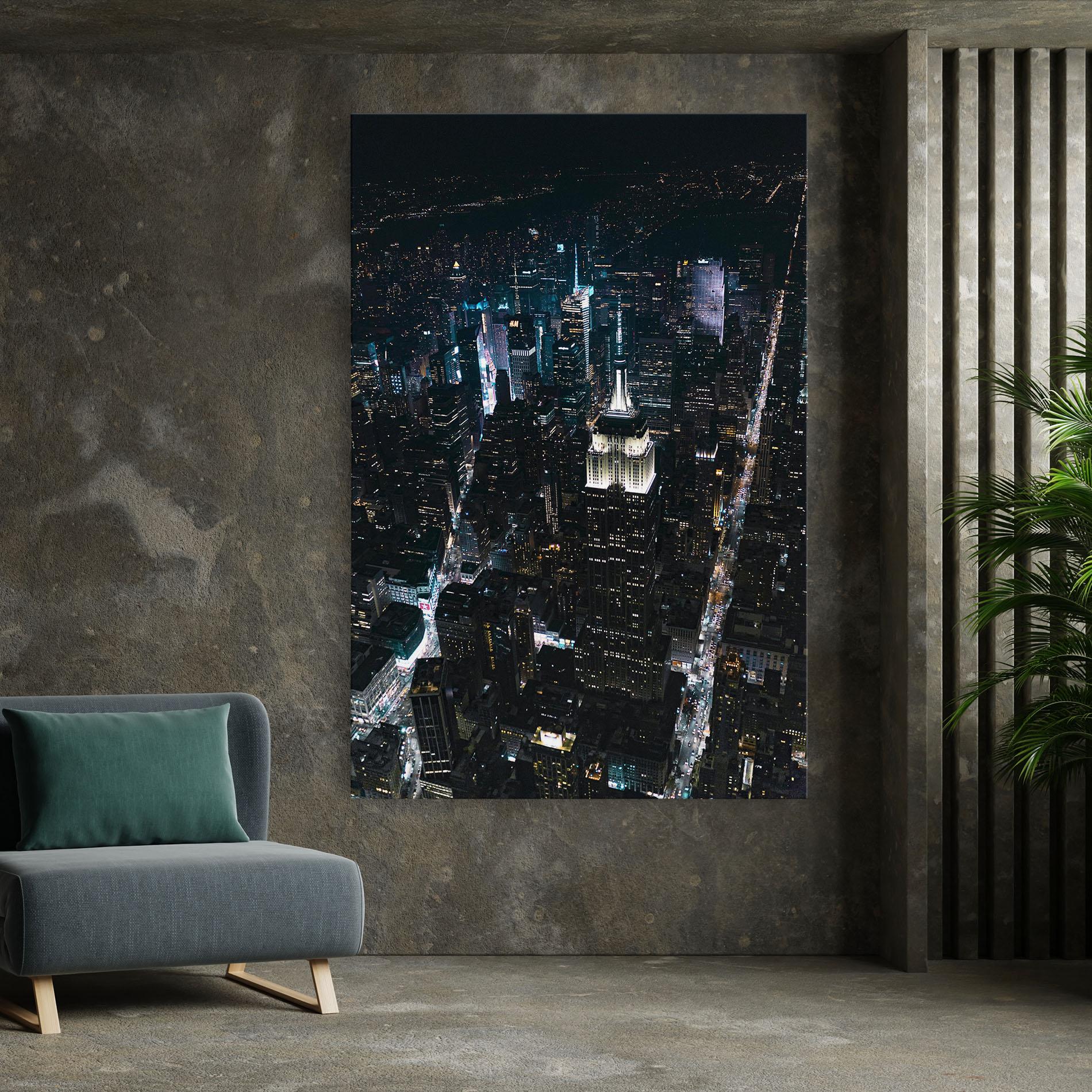 Картина на платно Night Landscape mockup 7