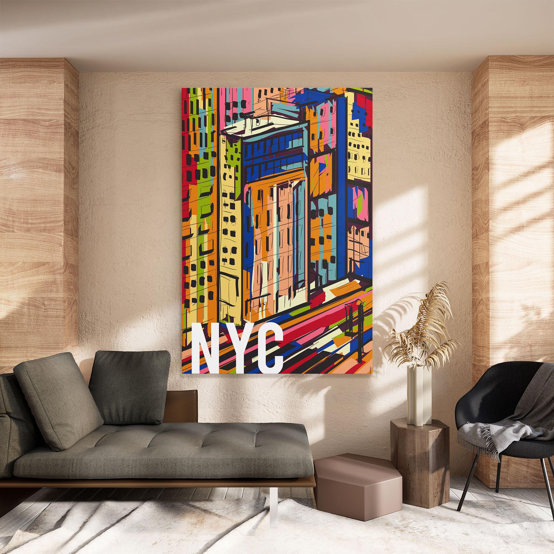 Картина на платно New York City Art mockup 8