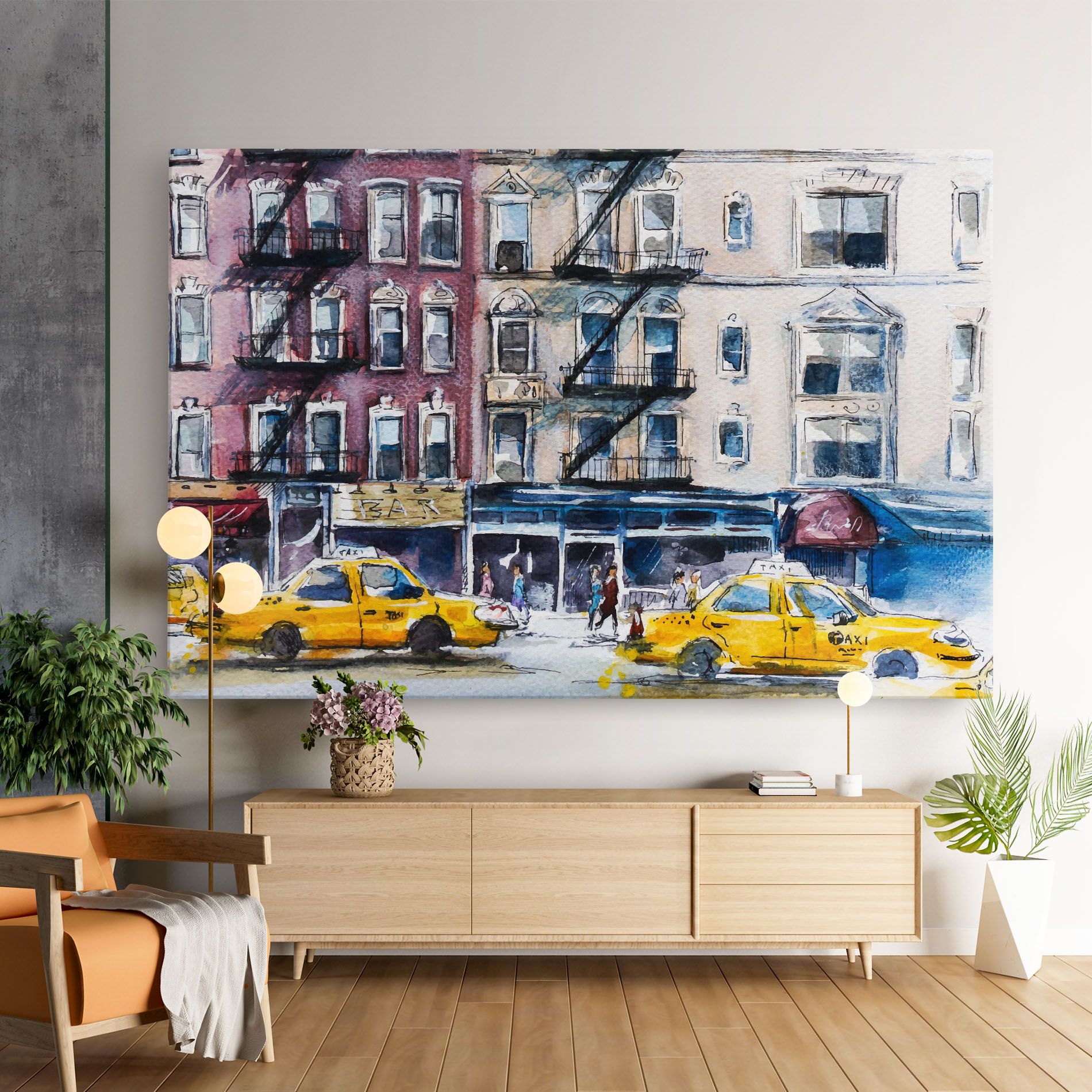 Newyork Taxi mockup 9