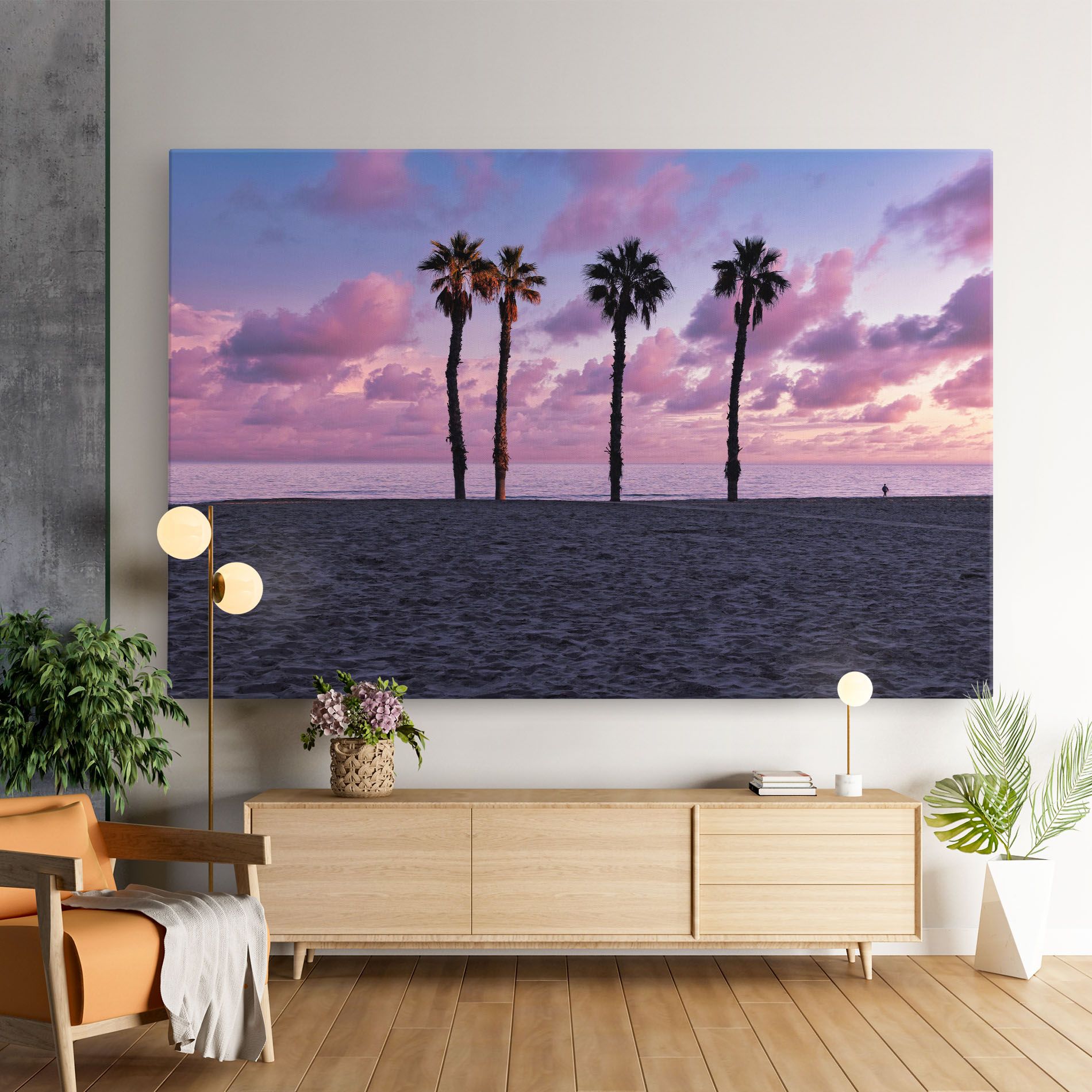 Palm Trees Beach mockup 9