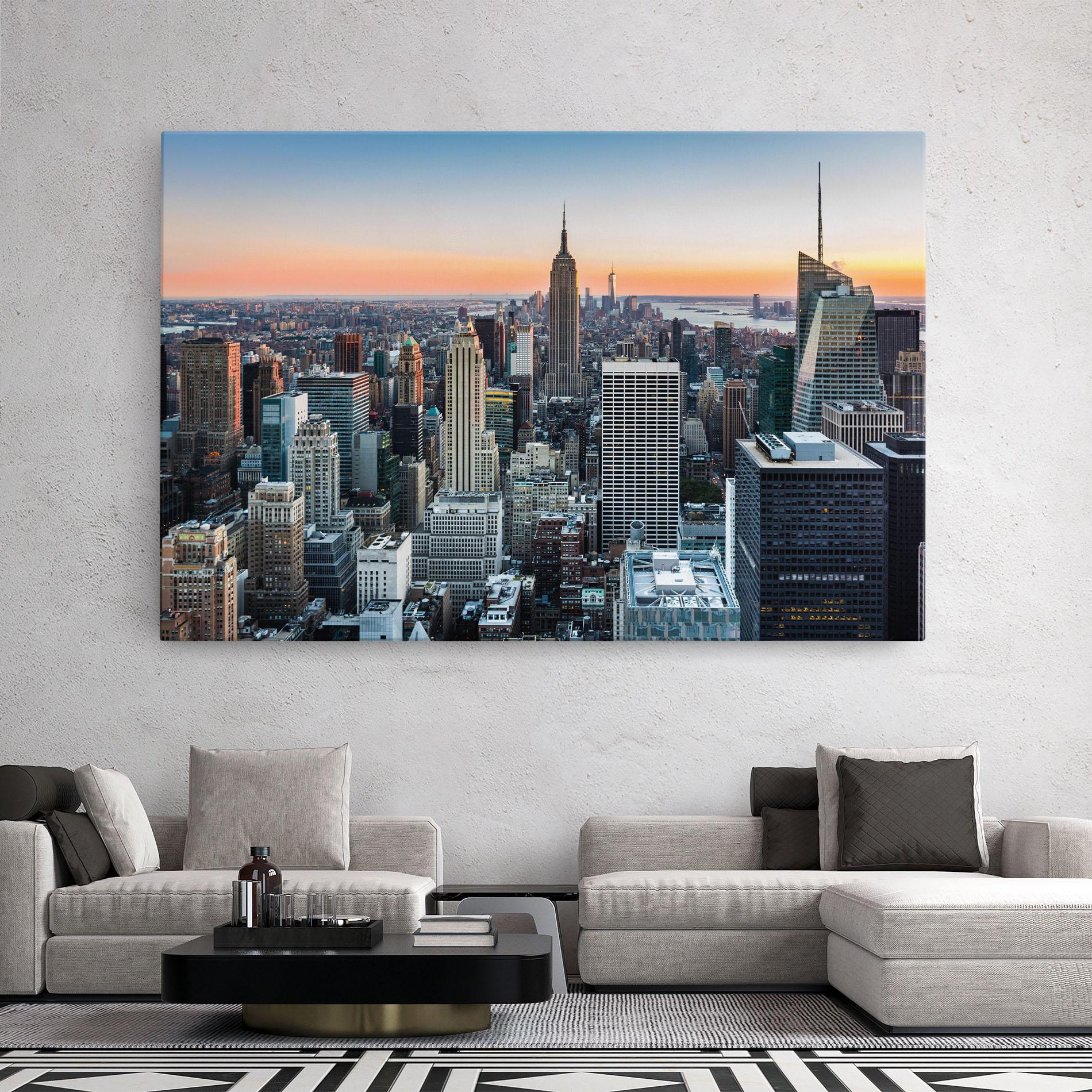 Картина на платно New York Skyline mockup 2