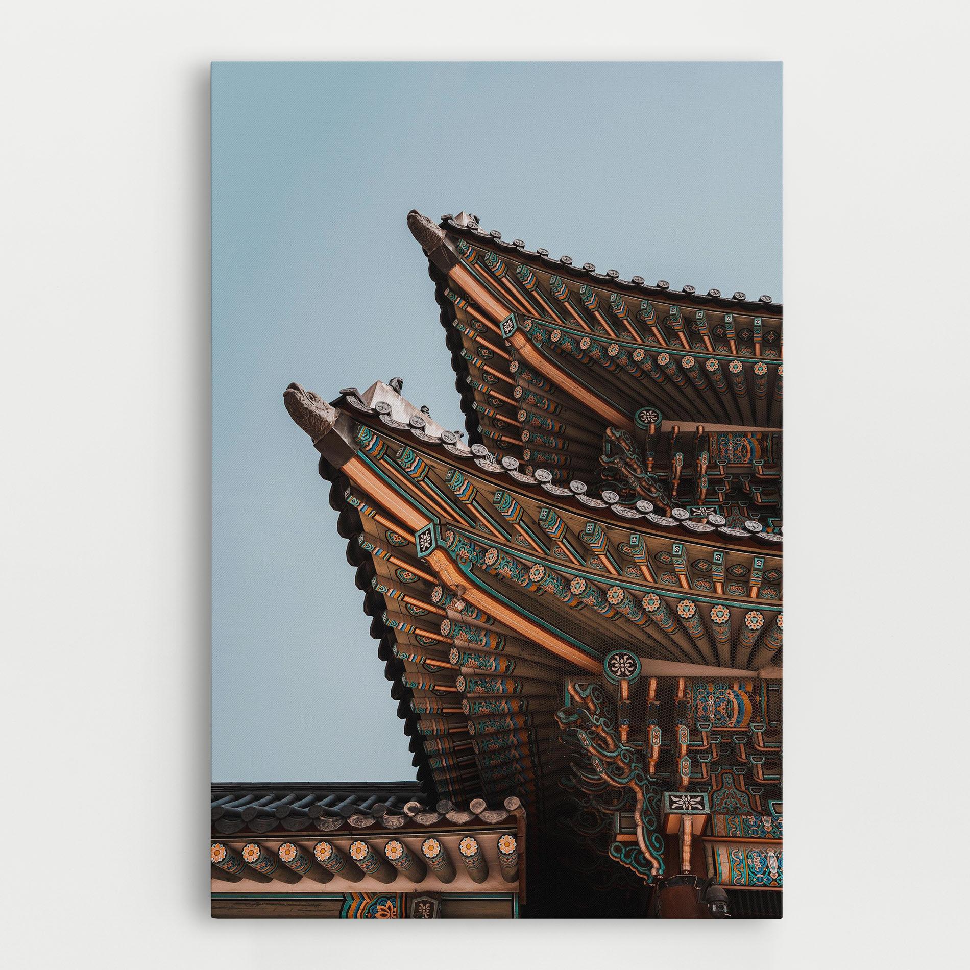 Картина на платно Gyeongbokgung mockup 0
