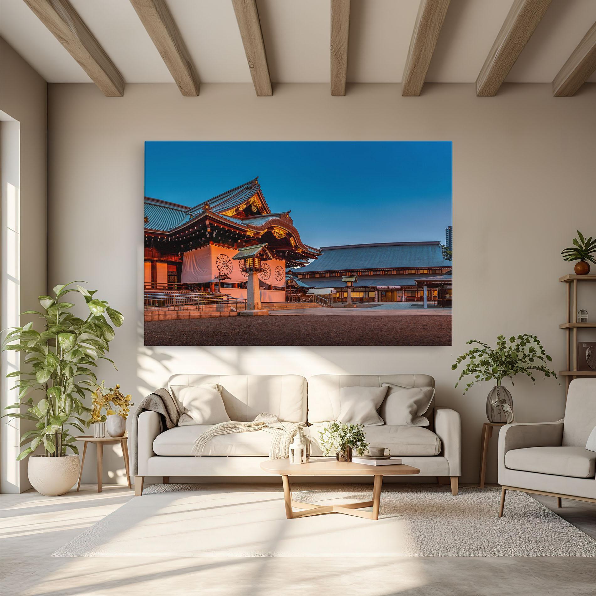 Картина на платно Yasukuni Jinja mockup 6