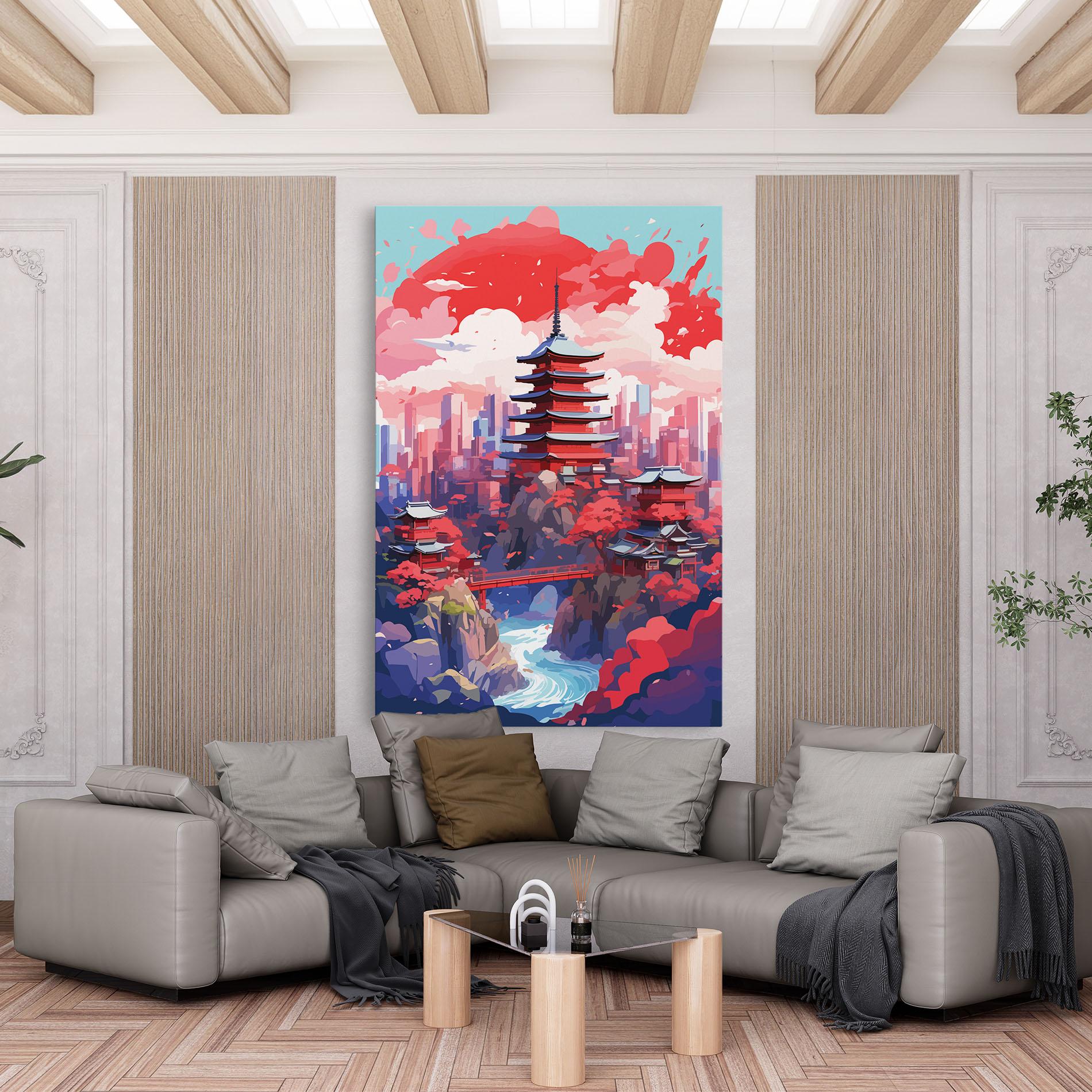 Картина на платно City Style Art mockup 6