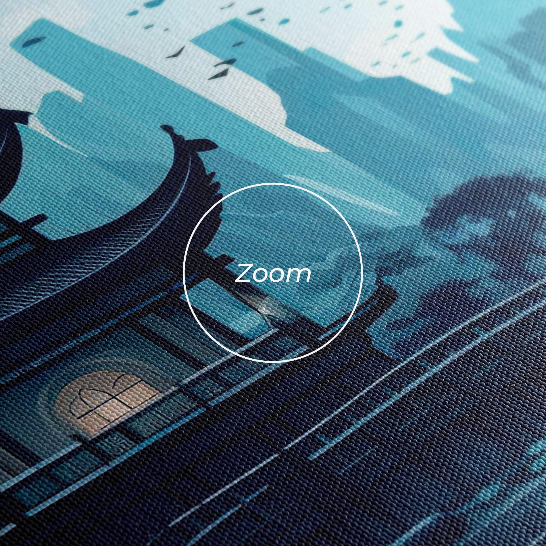 Картина на платно Chinese Cartoon mockup 3