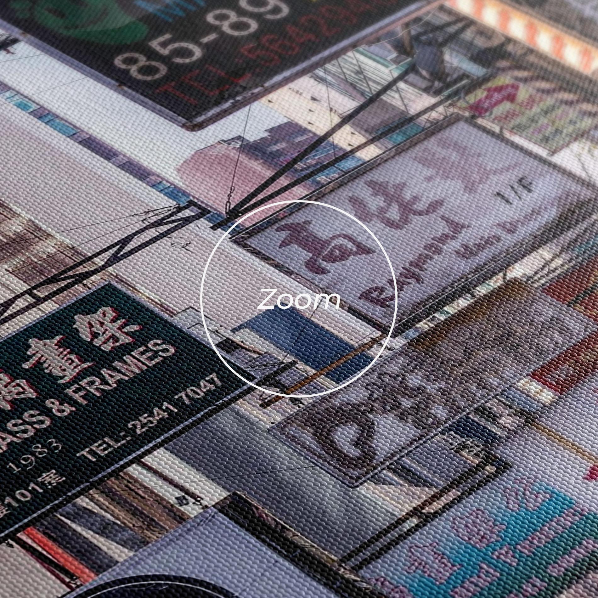 Картина на платно Mong Kok mockup 3