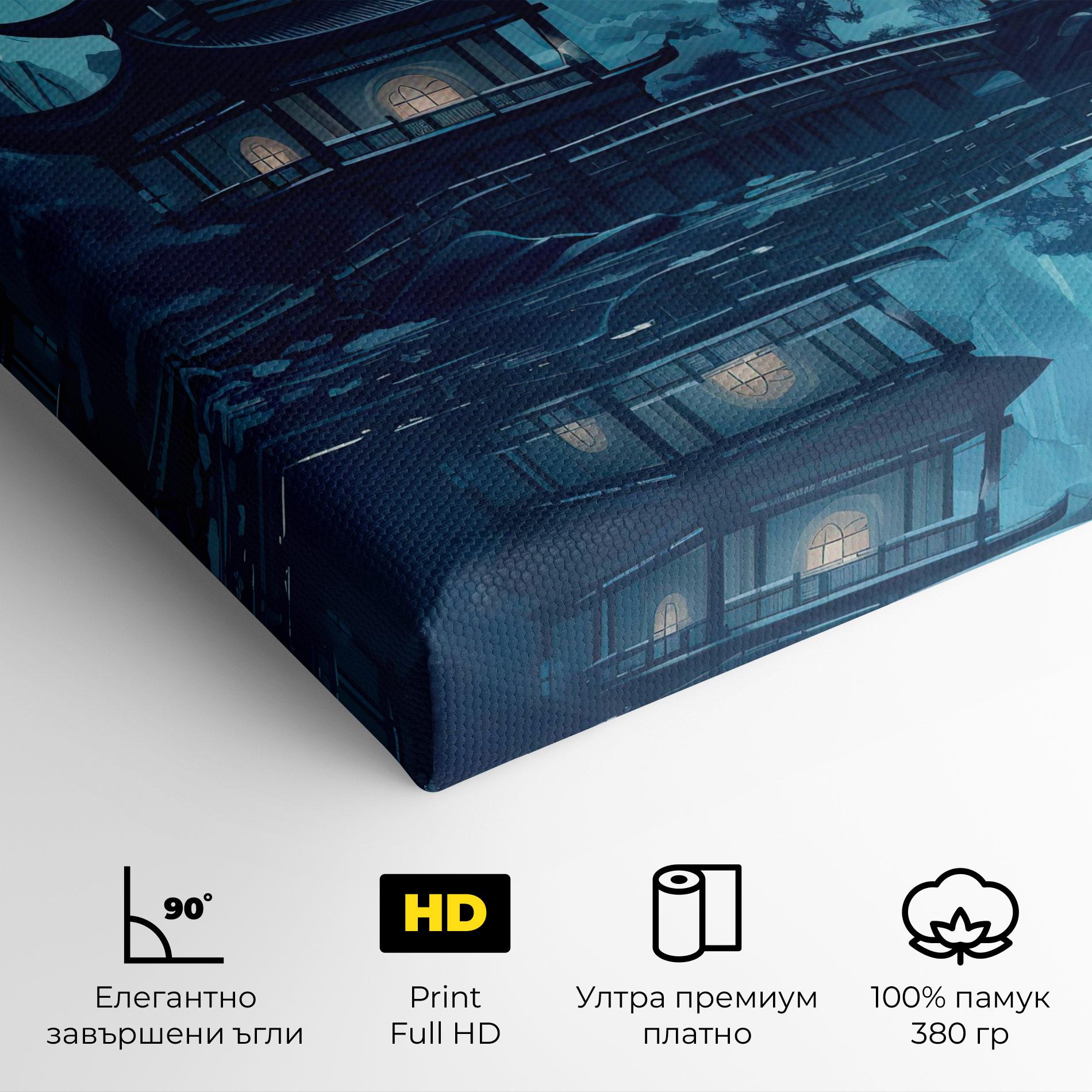 Картина на платно Chinese Cartoon mockup 4