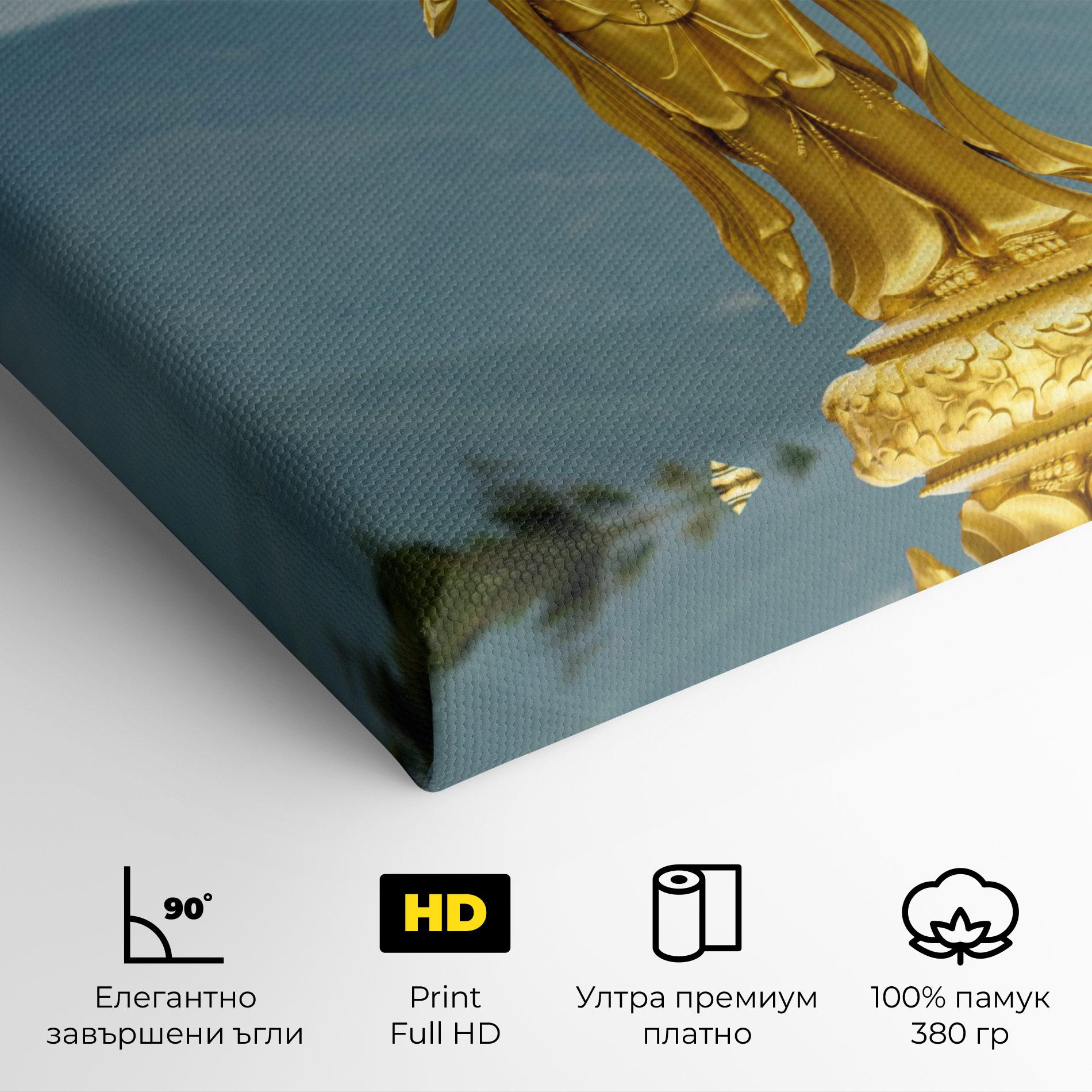 Картина на платно Golden Tara mockup 4