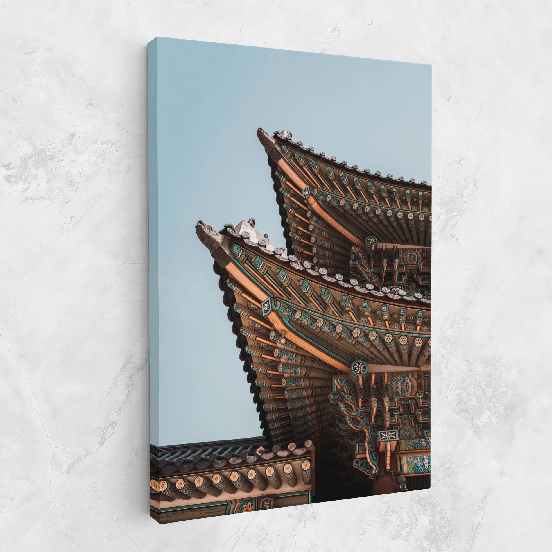 Картина на платно Gyeongbokgung mockup 1