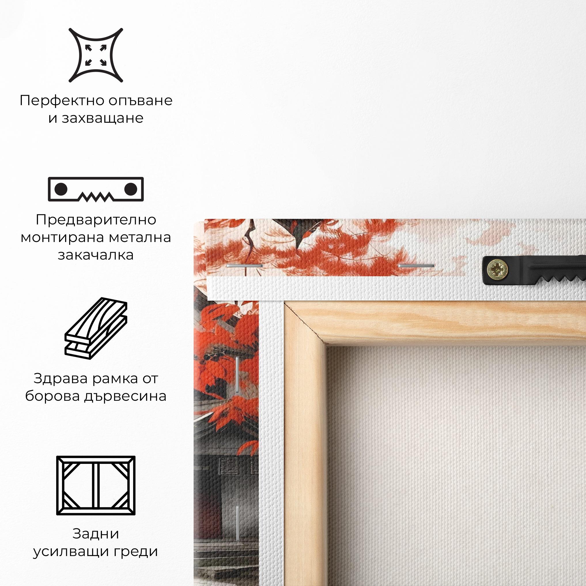 Картина на платно Architecture Reflections mockup 5