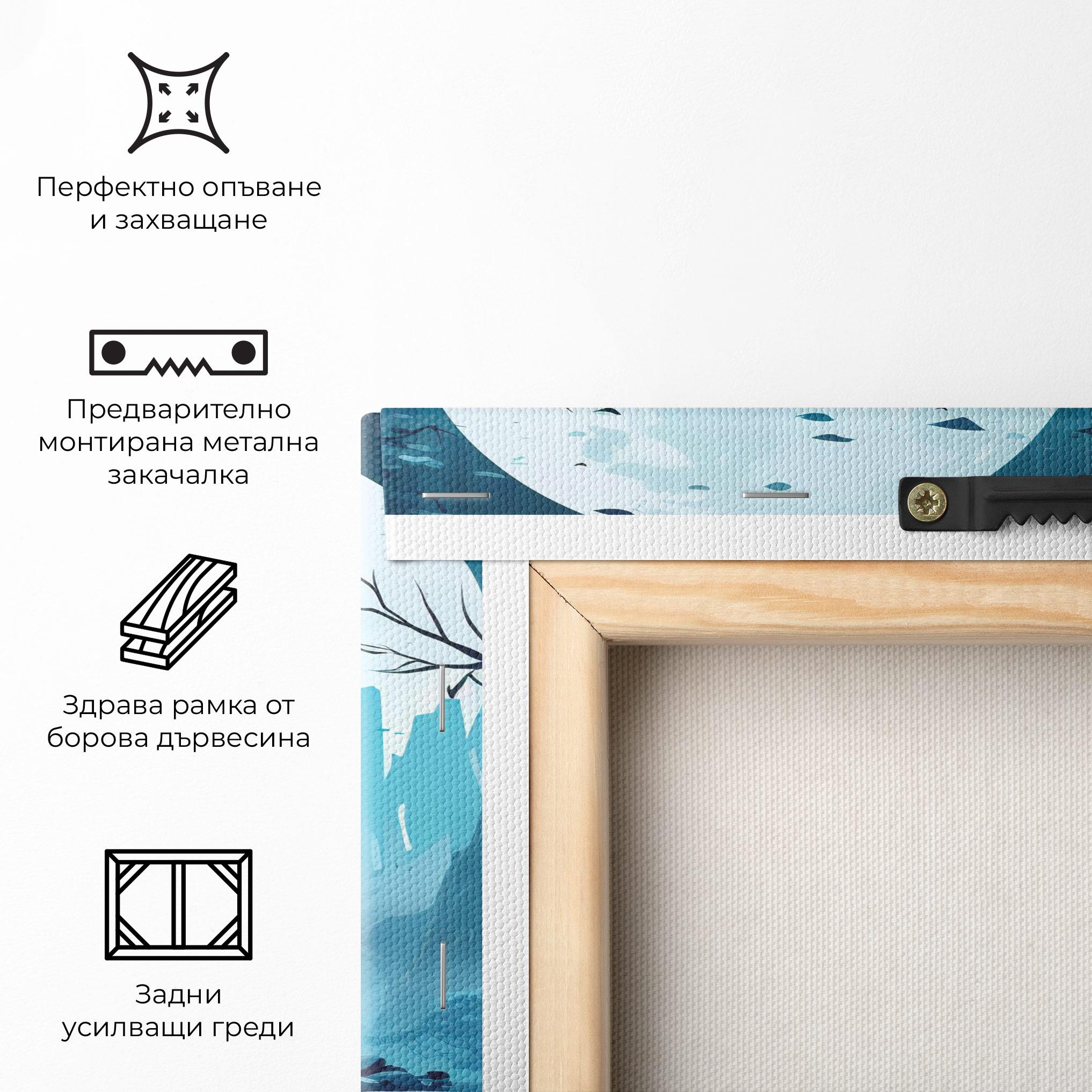 Картина на платно Chinese Cartoon mockup 5