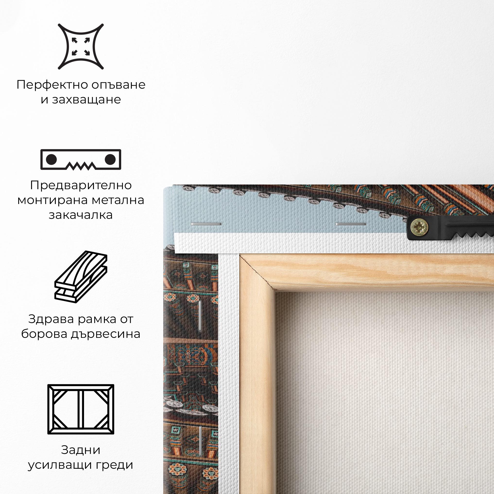 Картина на платно Gyeongbokgung mockup 5