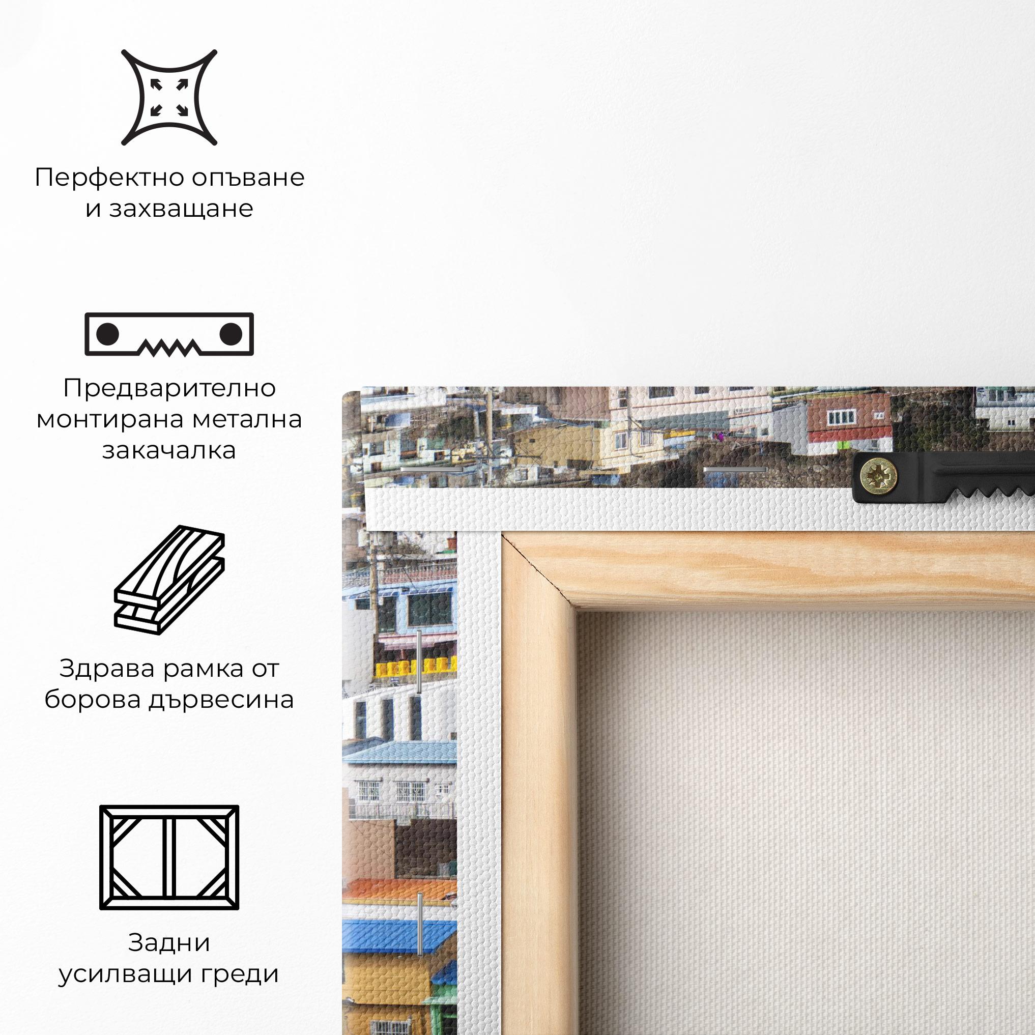 Картина на платно South Korea mockup 5